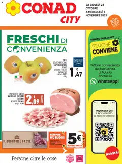 Anteprima del volantino Conad City Piemonte catalogo valido a partire dal 23.10.2025