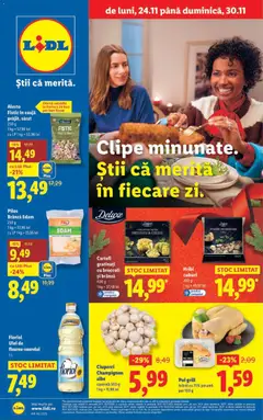 Ofertele Lidl valabile de la 24.11.2025