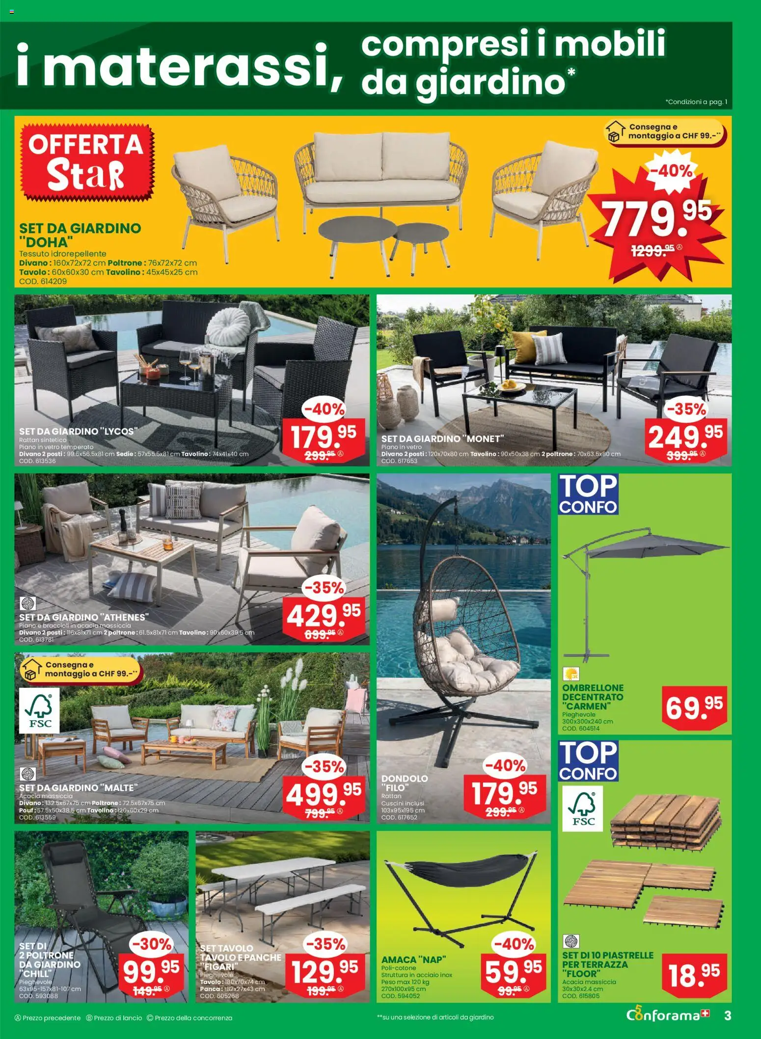 Conforama aktionen IT – gültig ab 08.04.2026 | Seite: 3 | Produkte: Pouf