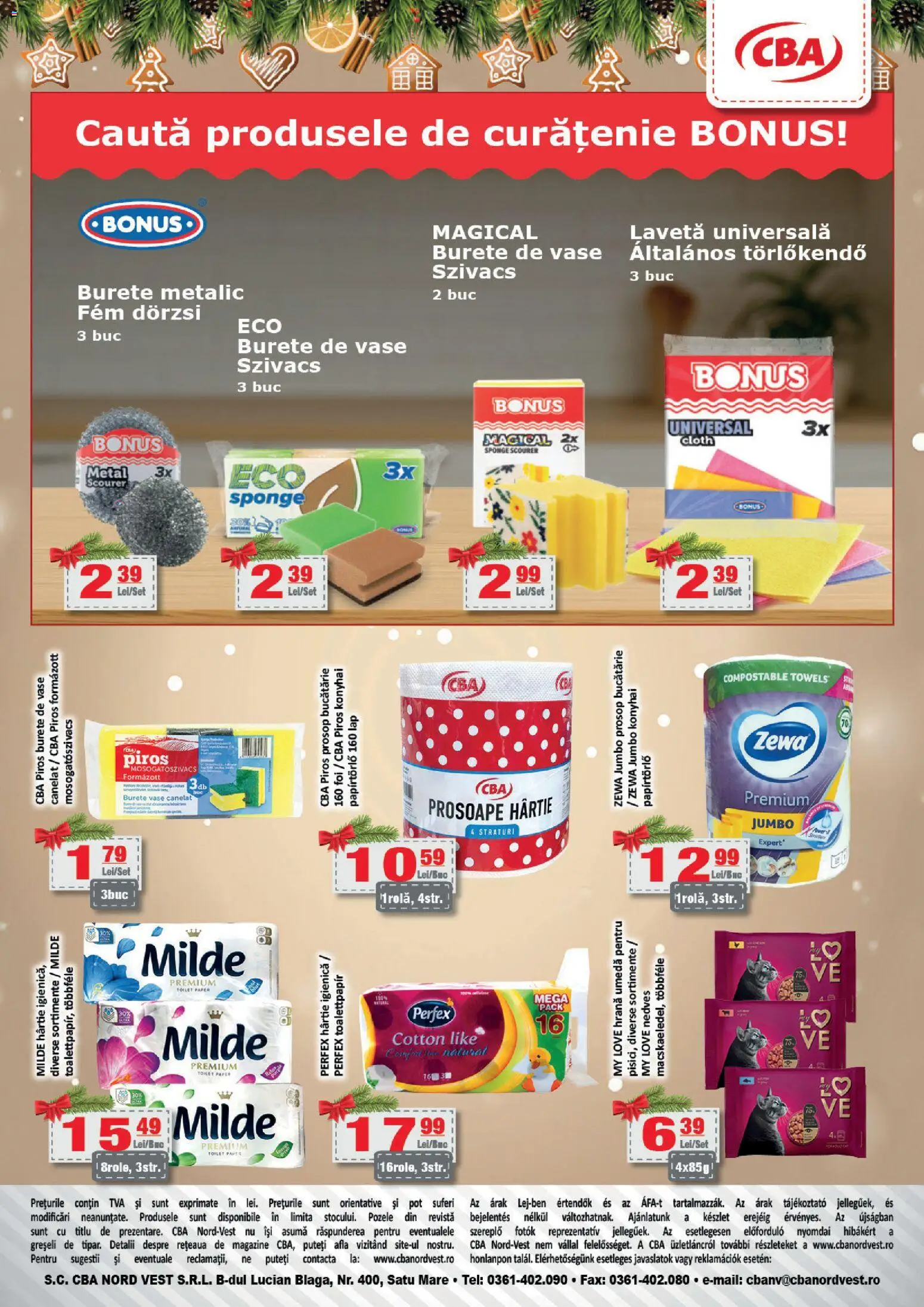 Noul catalog CBA – valabil de la 11.12.2025 | Pagină: 12 | Produse: Bucătărie, Burete