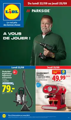 LIDL - Prévisualisation de LIDL catalogue les bonnes affaires de la semaine valide à partir de 22.09.2025