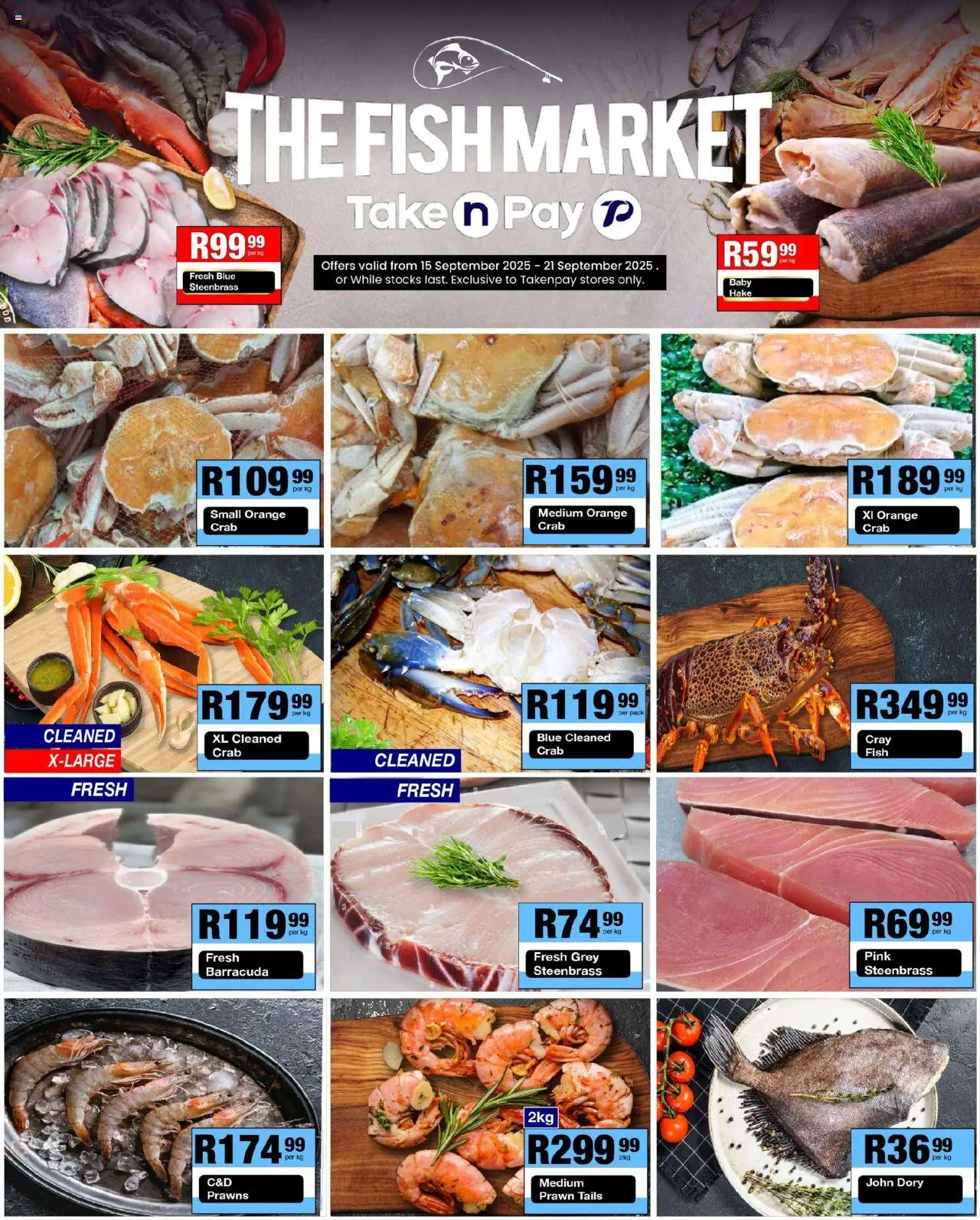 New Take n Pay catalogue – valid from 15.09.2025 | Page: 21 | Products: Fish