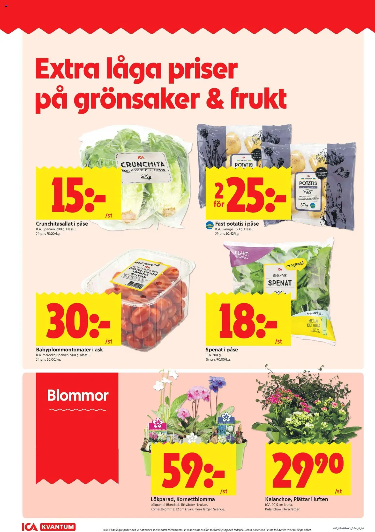 ICA Kvantum reklamblad aktuell från 16.02.2026 | Sida: 4