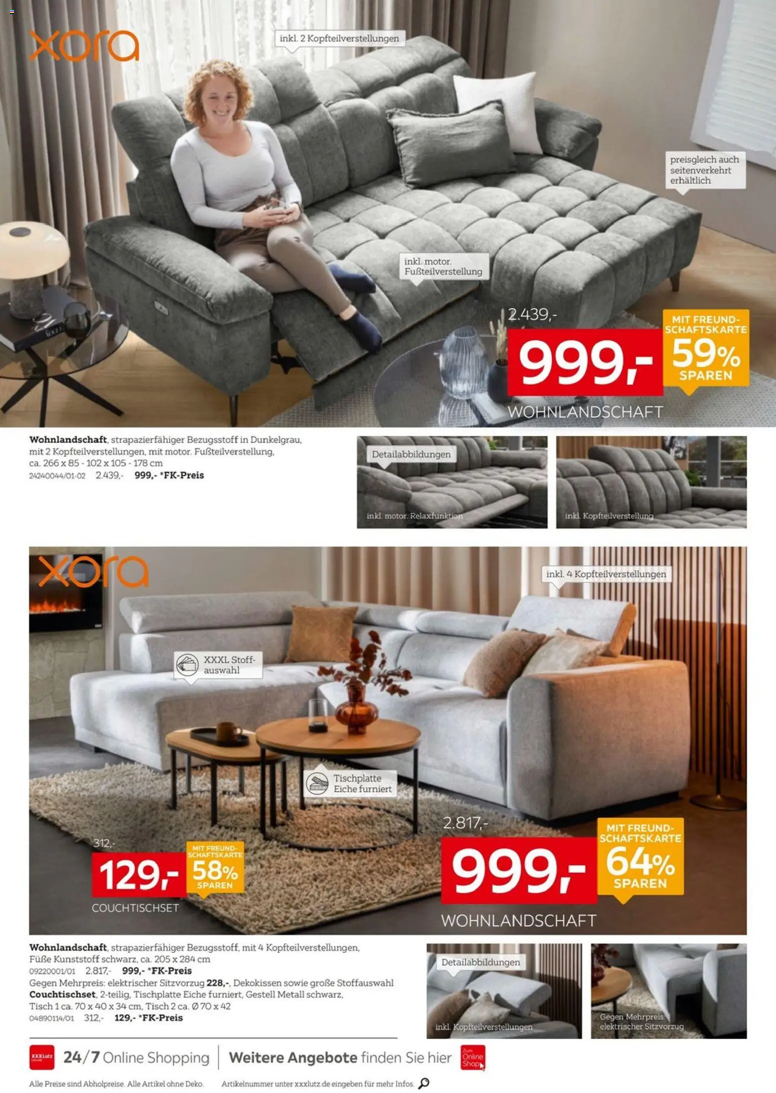 XXXL Lutz - Polster Spezial – gültig ab 25.01.2026 | Seite: 10 | Produkte: Wohnlandschaft, Tisch