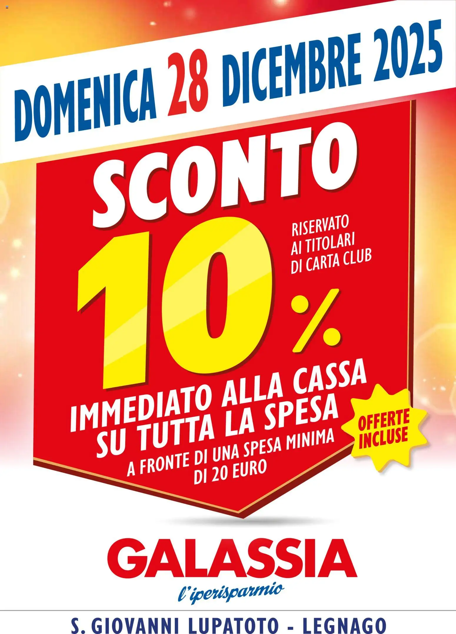Volantino Galassia del 28.12.2025 | Pagina: 1