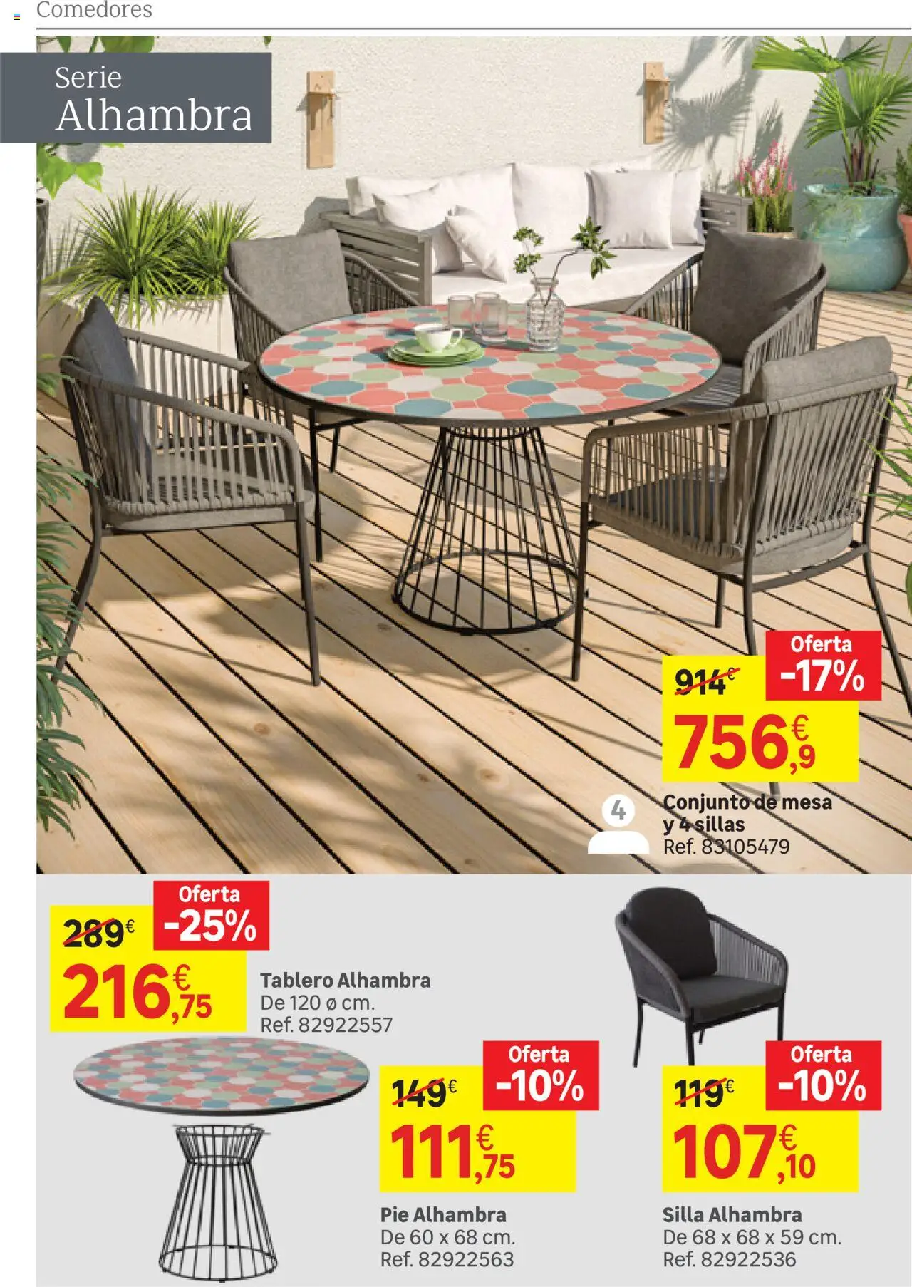 Leroy Merlin catálogo │ válido desde el 25.03.2025 | Página: 44 | Productos: Mesa, Silla