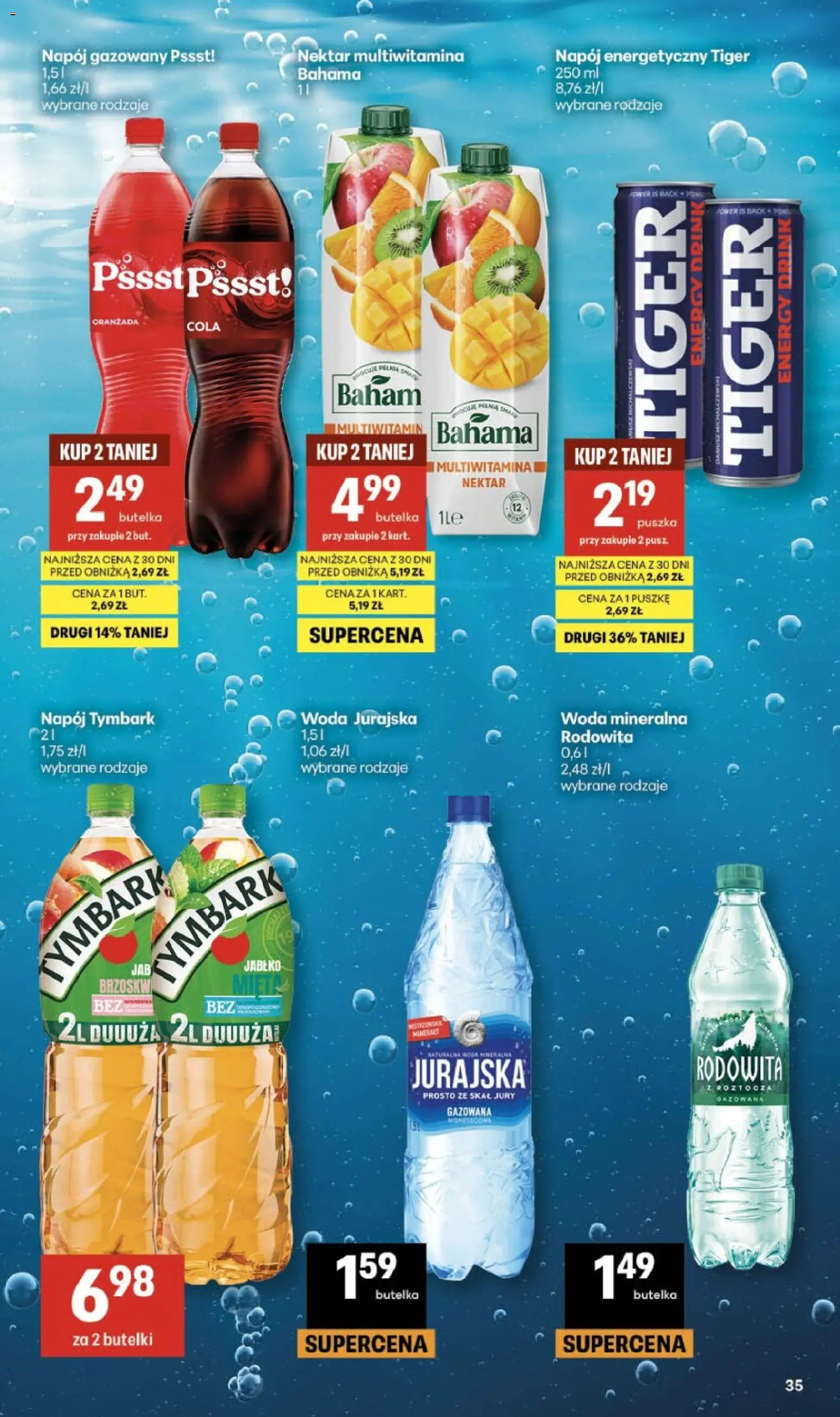 Delikatesy Centrum gazetka od 26.03.2026 | Strona: 35 | Produkty: Woda