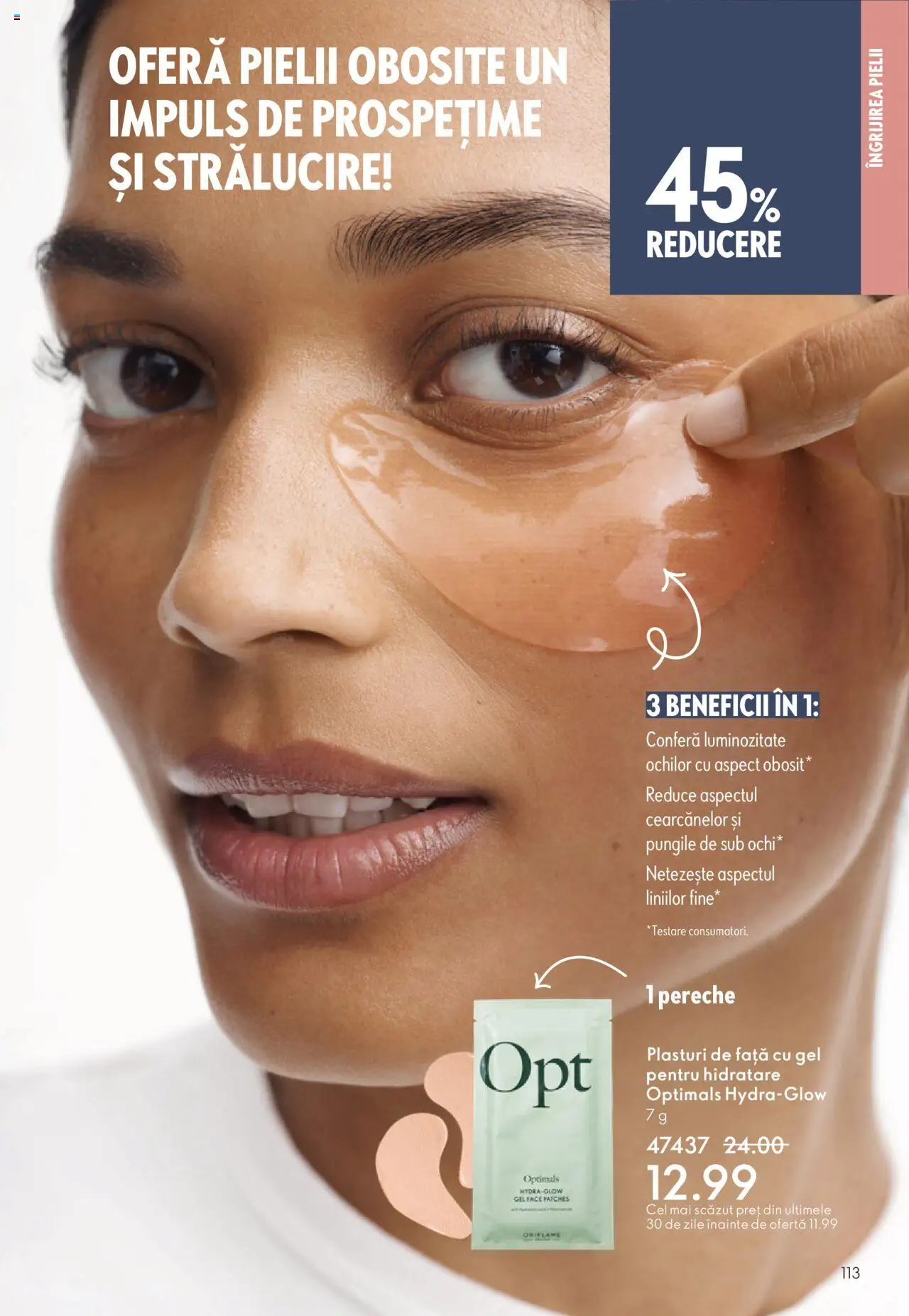 Noul catalog Oriflame – valabil de la 12.11.2025 | Pagină: 113 | Produse: Plasturi