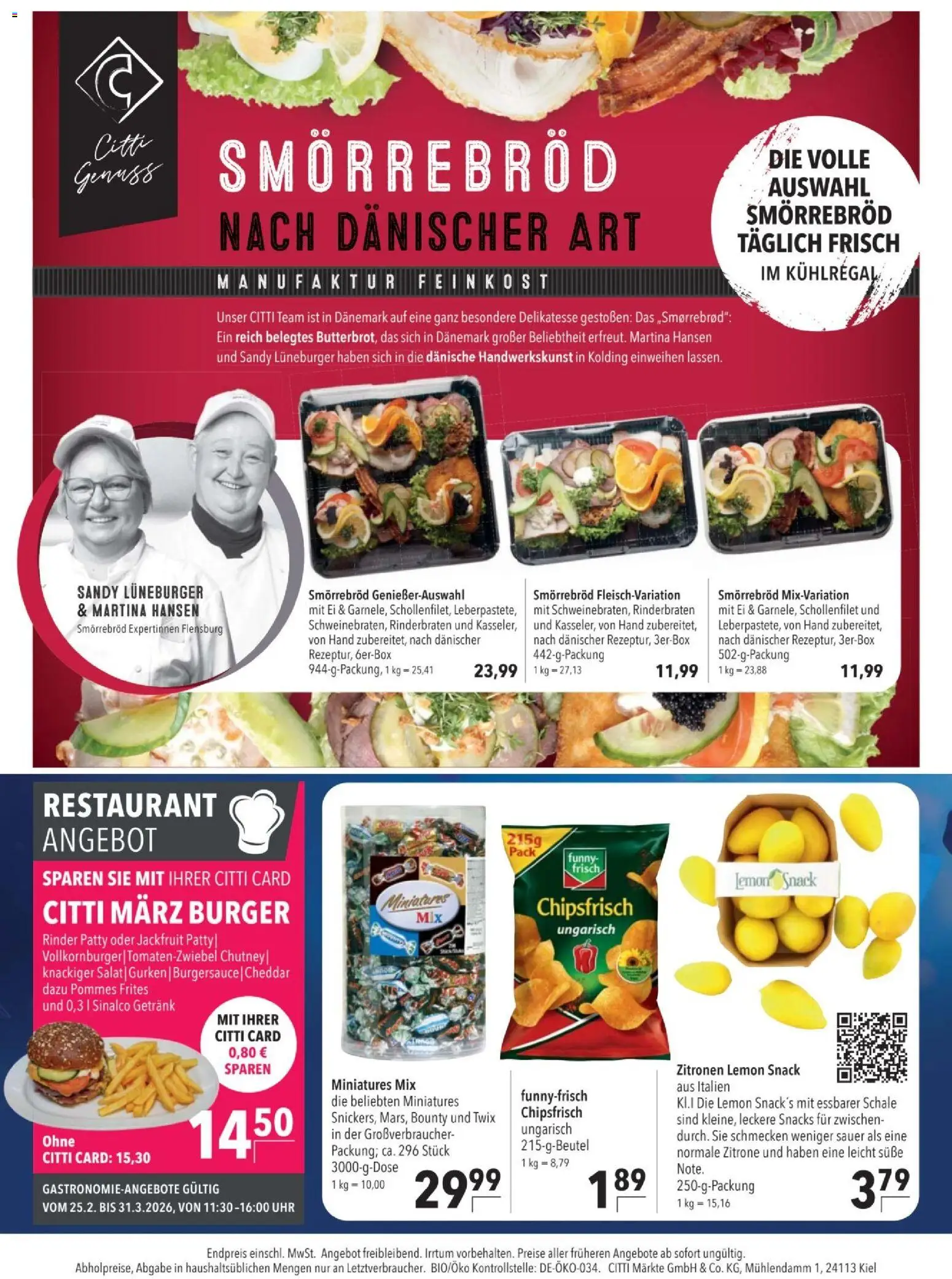 CITTI tilbudsavis – gyldig fra 25.02.2026 | Side: 2 | Produkter: Cheddar, Pommes frites, Salat