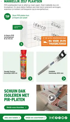 GAMMA - Isolatiespecial - Voorbeeld van een folder van GAMMA, geldig van 28.11.2024 | Pagina: 18 | Producten: Kan, Plaat, Platen