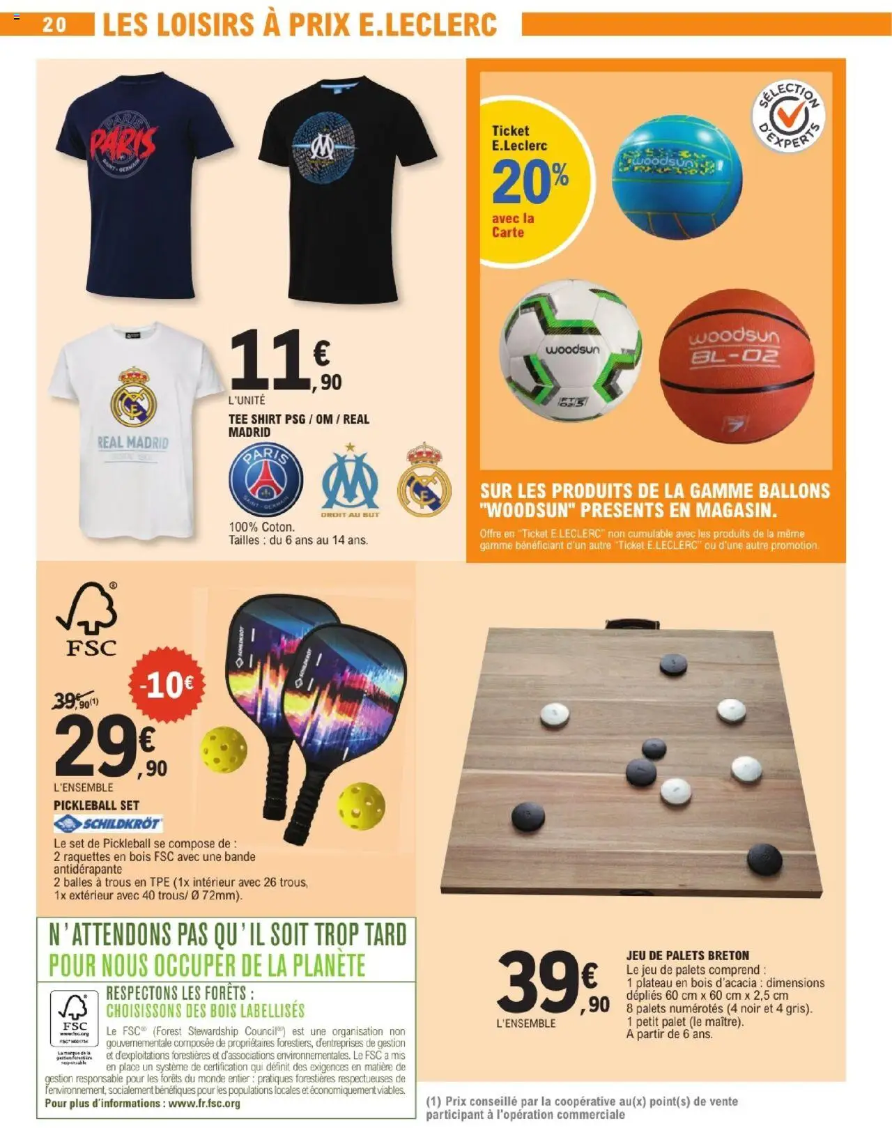 | Page: 20 | Produits: Plateau, Coton, T-shirt