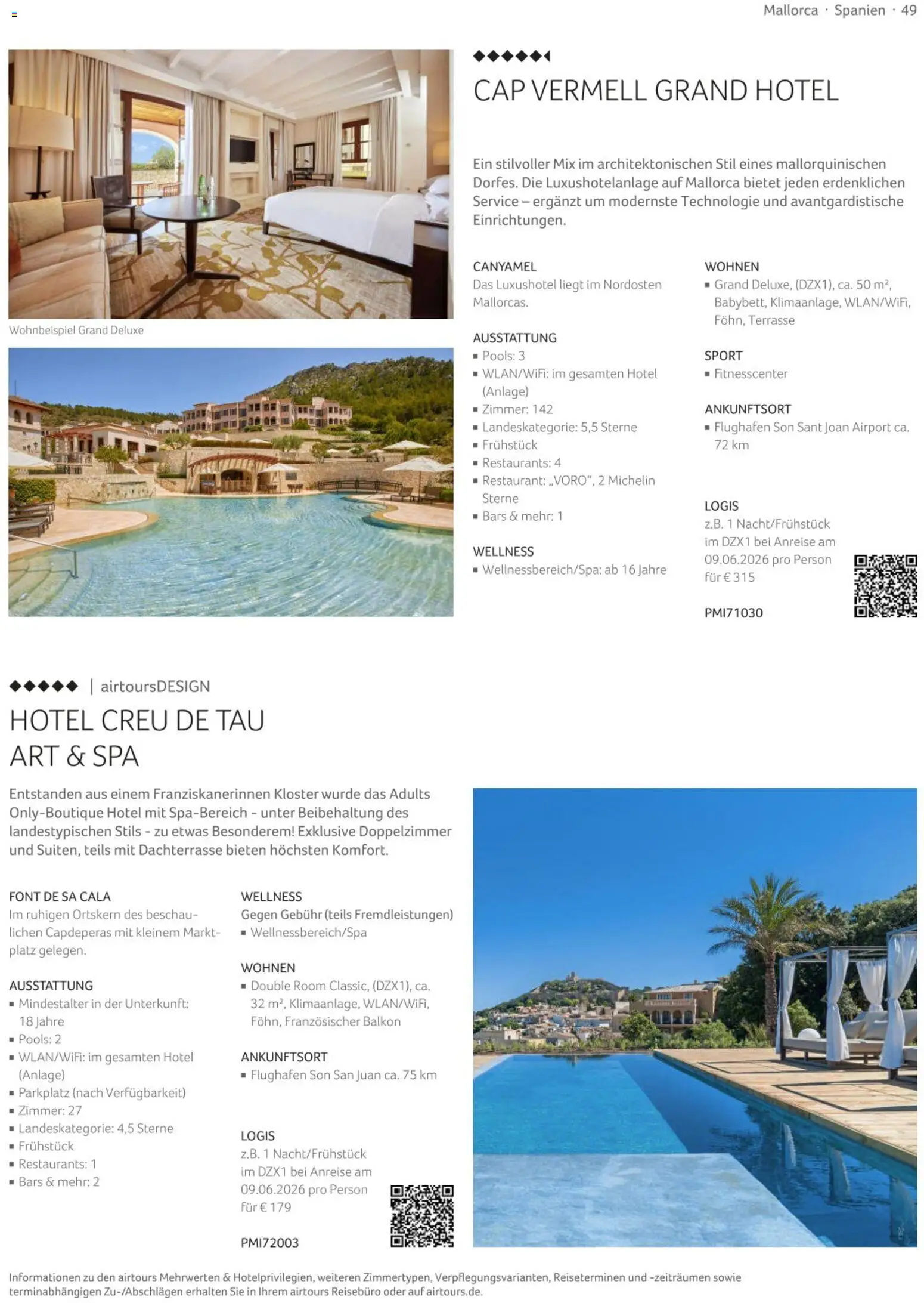 TUI airtours Katalog  Europareisen 2025/26 – gültig ab 01.11.2025 | Seite: 49