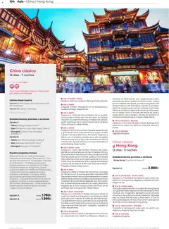 Vista previa Viajes El Corte Inglés Asia y Oceanía válido desde el 01.01.2026 | Página: 104