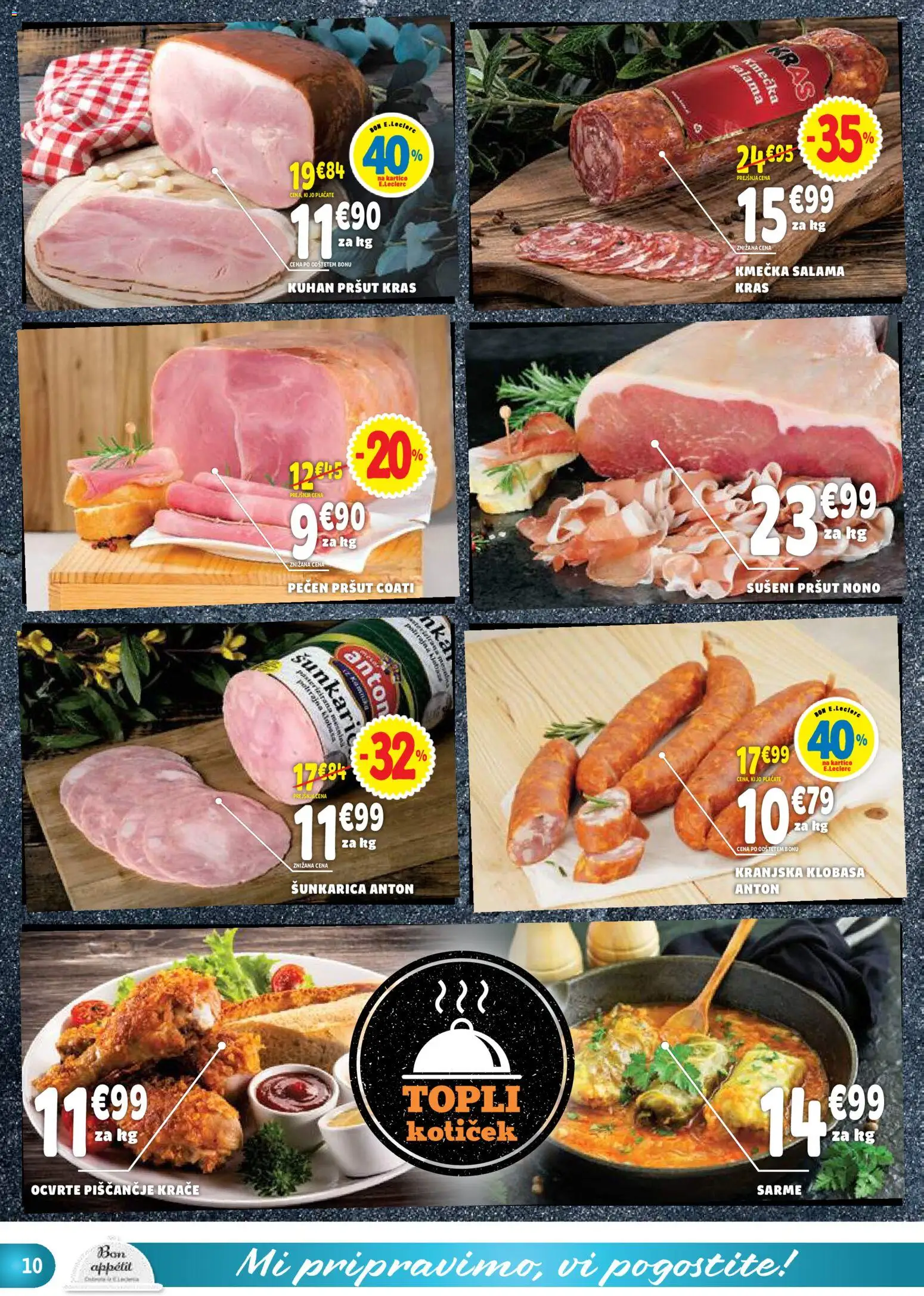 Novi E.leclerc katalog ponudbe – veljaven od 19.11.2025 | Stran: 10