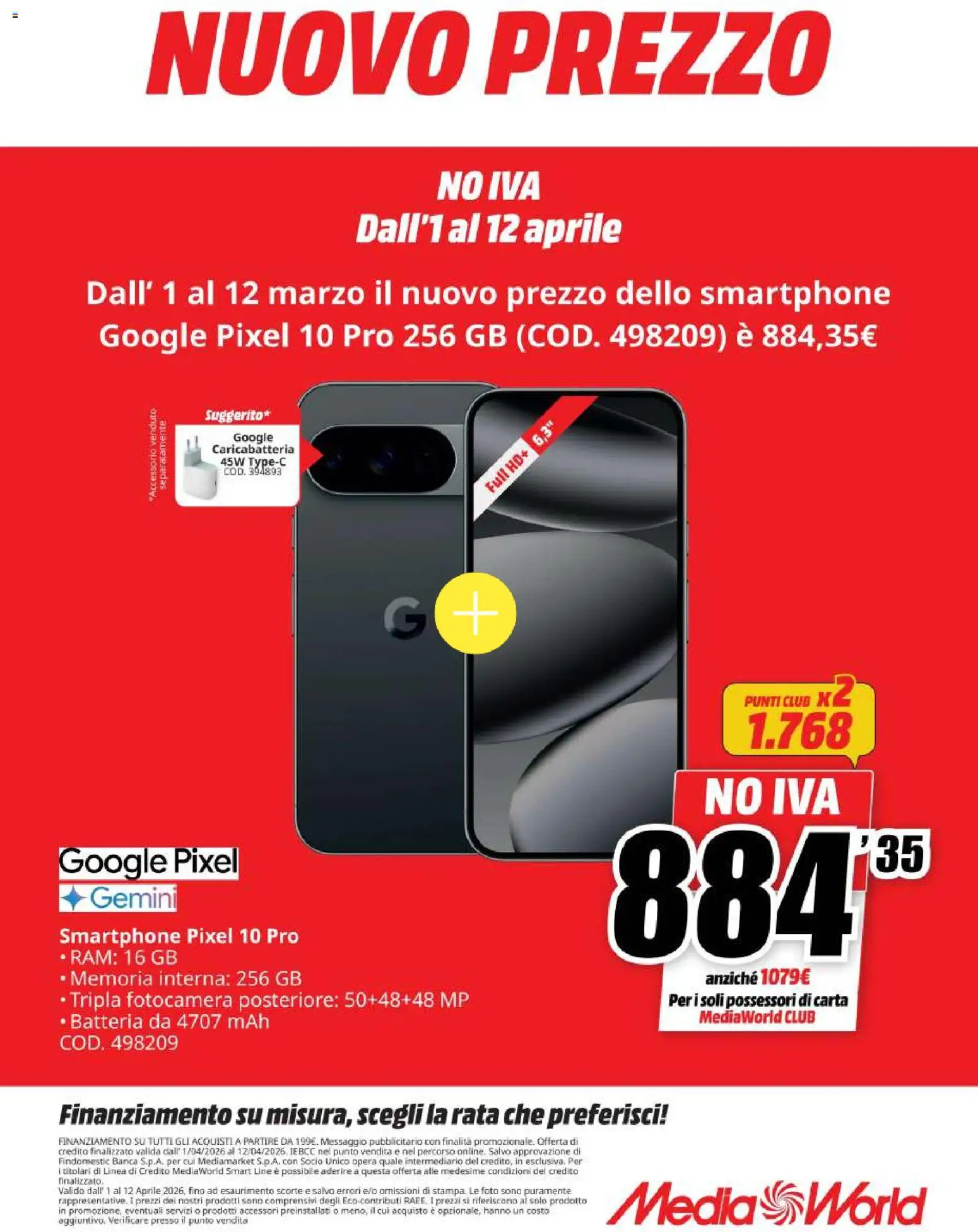 Volantino Media World del 01.04.2026 | Pagina: 26