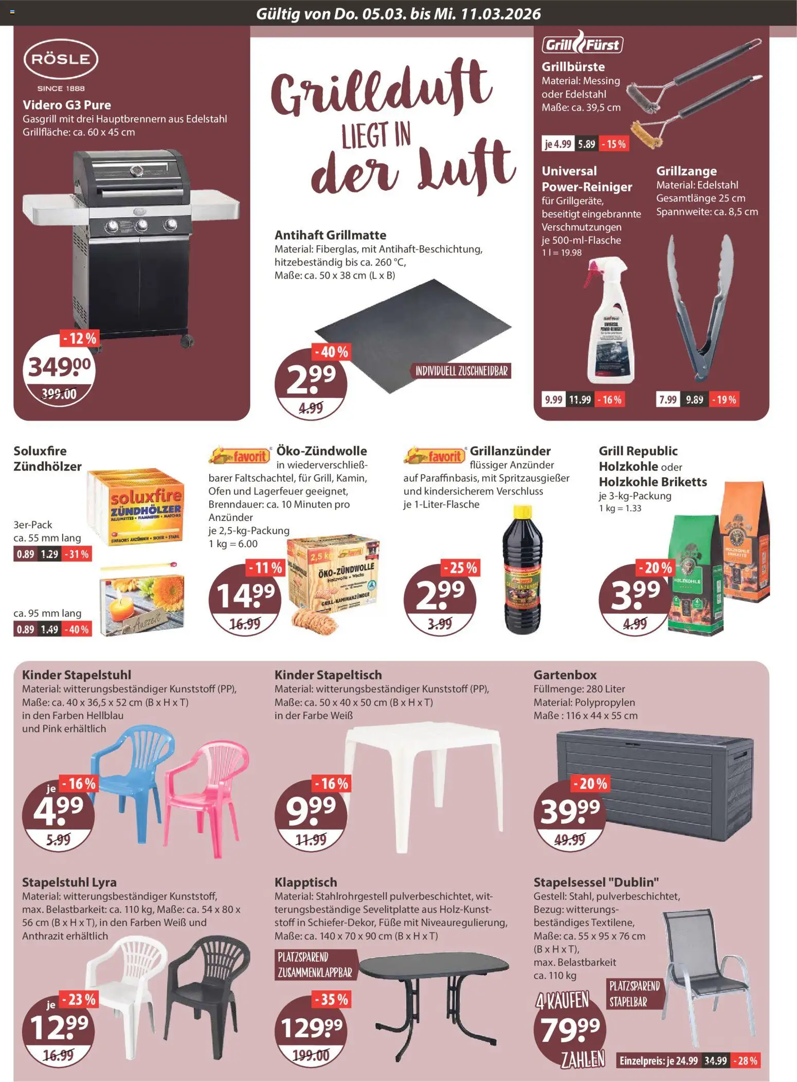 V-Markt - Hallertau / Oberpfalz – gültig ab 05.03.2026 | Seite: 16 | Produkte: Ofen, Grill