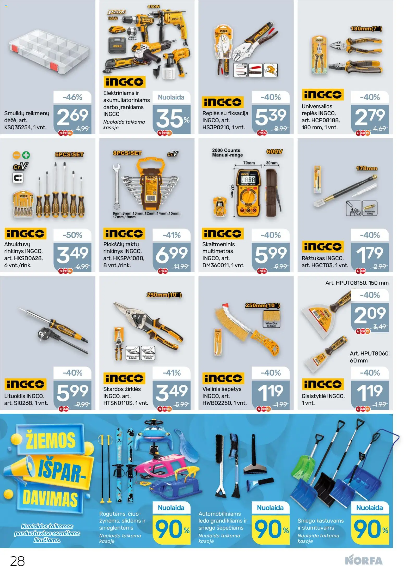 NORFA akcijos nuo 19.03.2026 | Puslapis: 28