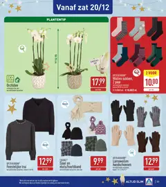 Aldi folder week 50 - Voorbeeld van een folder van Aldi, geldig van 15.12.2025 | Pagina: 33 | Producten: Handschoenen, Trui, Paal, Guitare acoustique