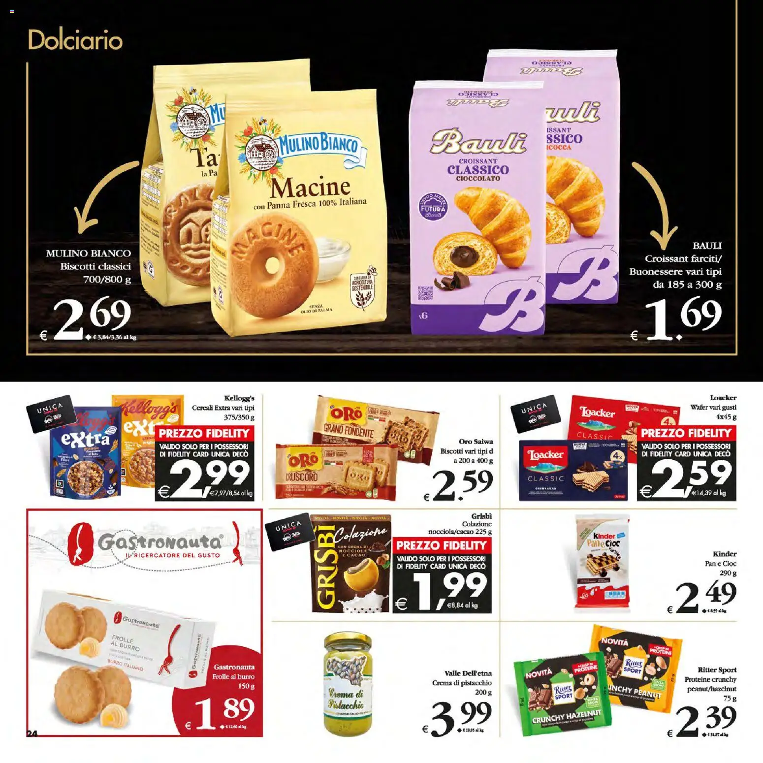 Volantino Decò del 05.01.2026 | Pagina: 24 | Prodotti: Pane, Panna, Olio, Burro