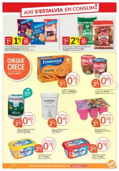 Consum folleto │ válido desde el 28.08.2025 | Página: 15 | Productos: Leche, Galletas, Margarina, Φρυγανιές σικάλεως