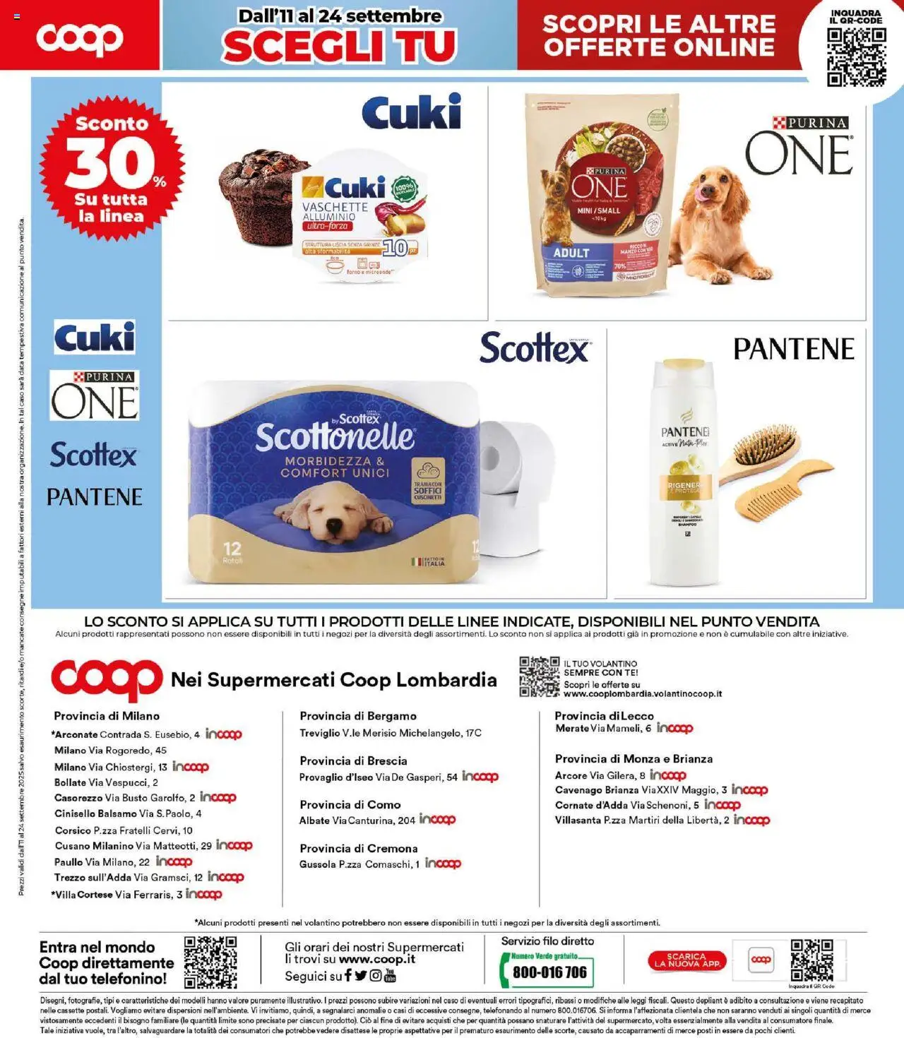Volantino COOP del 11.09.2025 | Pagina: 4 | Prodotti: Balsamo, Microonde, Alluminio, Vaschette