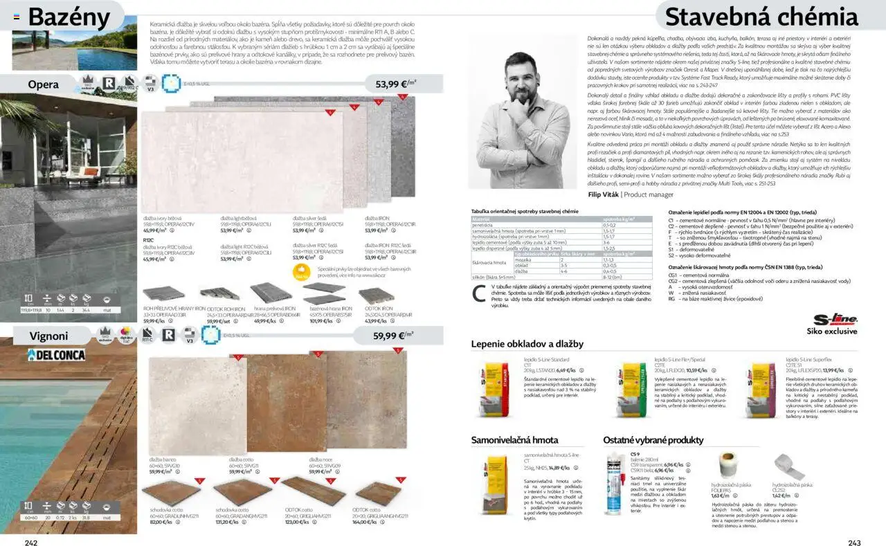 Nové Siko akcie – leták je platný od 01.09.2025 | Strana: 122 | Produkty: Bazény, Dlažba, Obklad