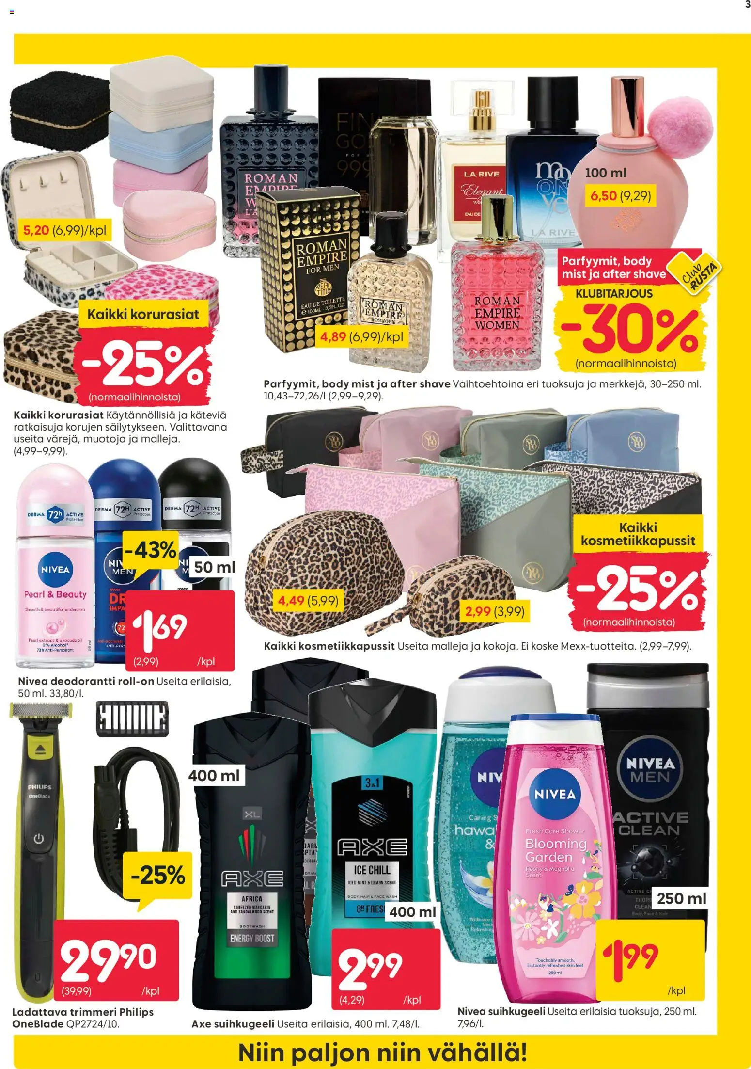 Rusta tarjoukset – voimassa 09.02.2026 alkaen | Sivu: 3