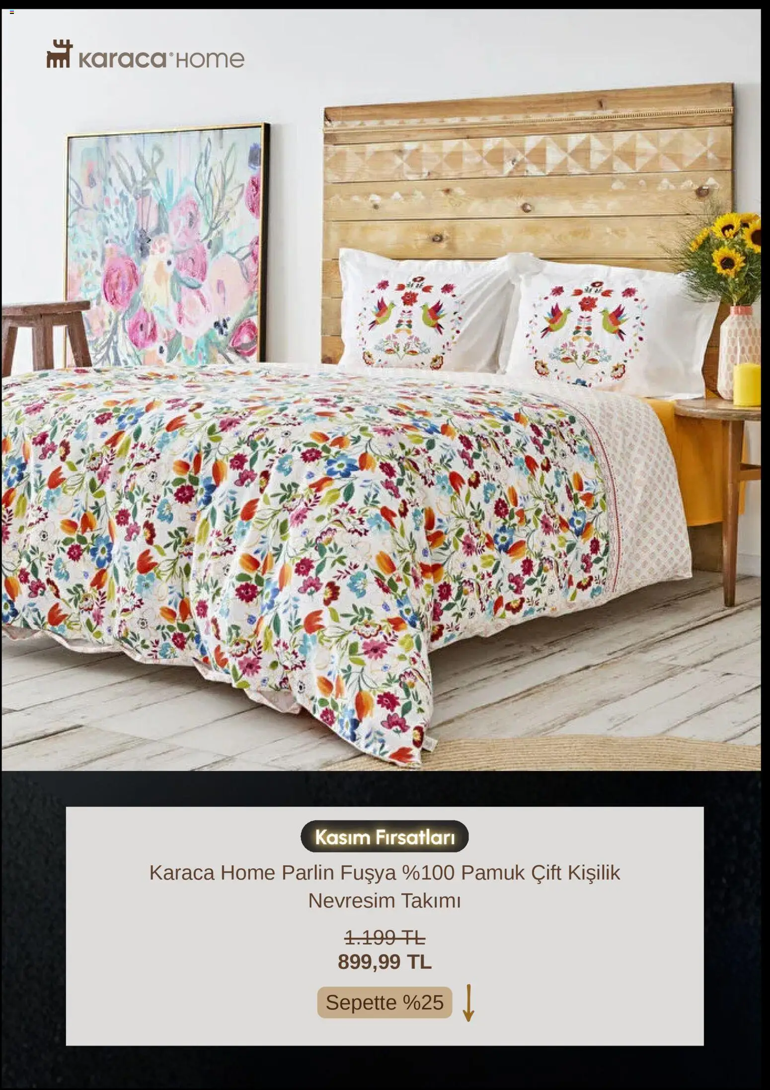 Karaca Home Black Friday - 05.11.2025 tarihinden itibaren geçerlidir | Sayfa: 5 | Ürünler: Nevresim