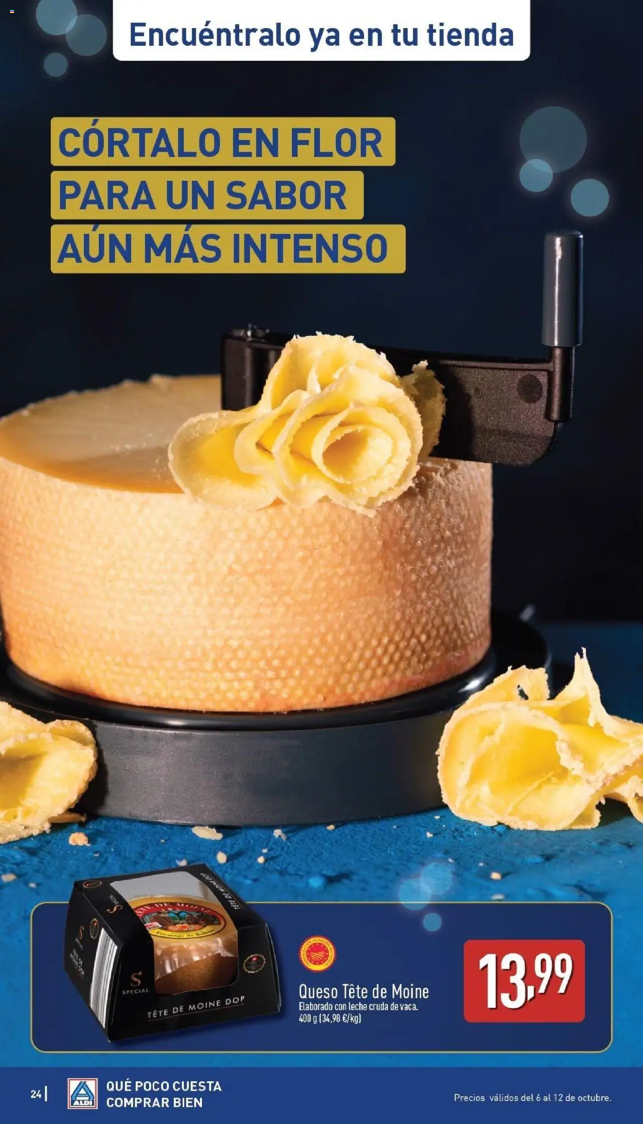 Aldi folleto Baleares │ válido desde el 06.10.2025 | Página: 24 | Productos: Leche, Queso