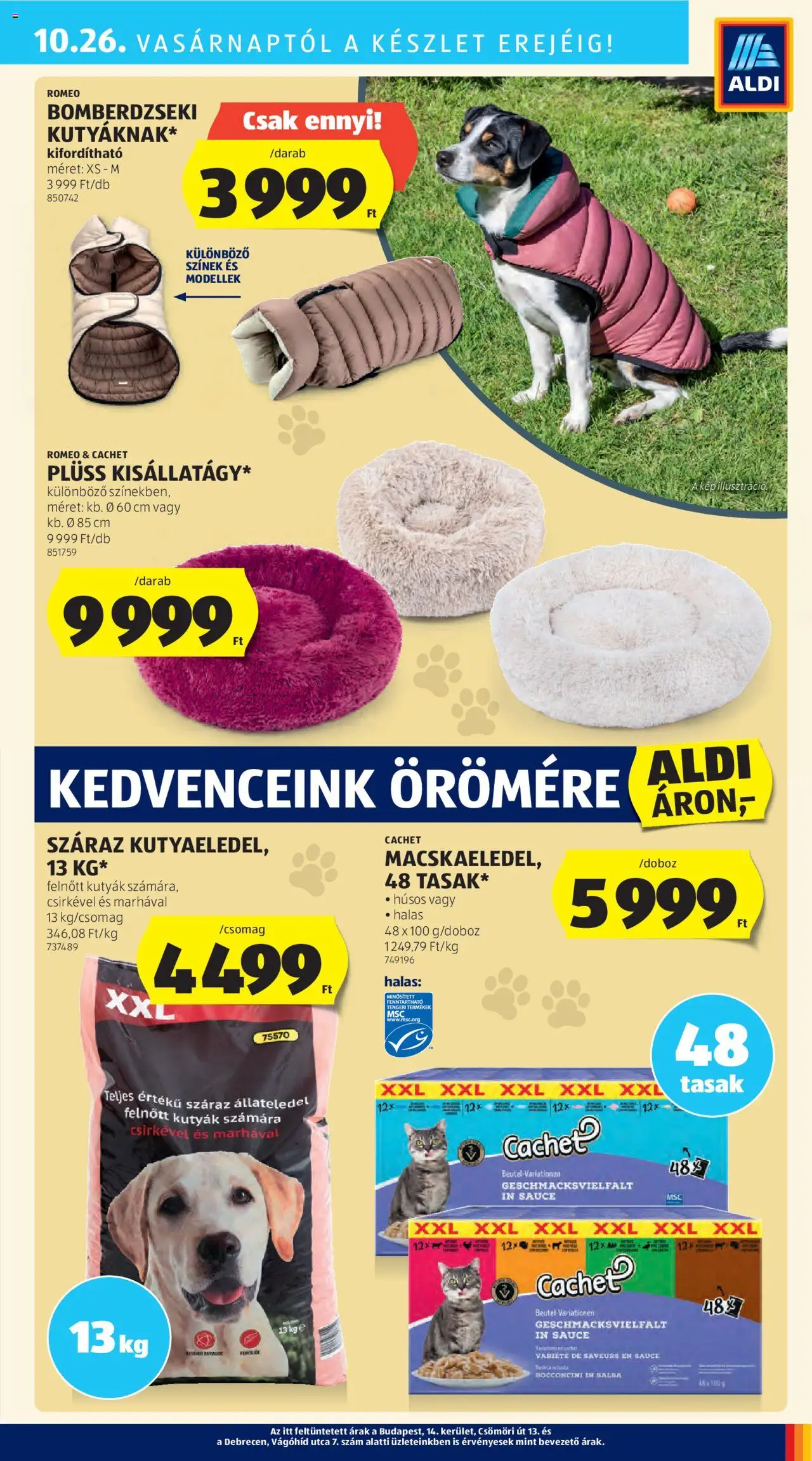Aldi akciós ujság - amely érvényes a következő dátumtól: 24.10.2025 | Oldal: 43 | Termékek: Plüss