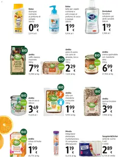 Anteprima del volantino dm drogerie markt volantino App valido a partire dal 19.03.2026 | Pagina: 4 | Prodotti: Shampoo, Caffè, Mandorle, Zucca