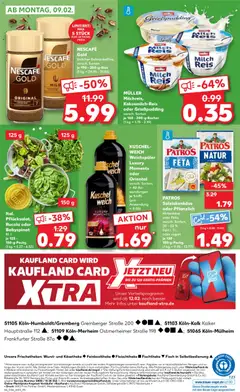 Kaufland DE - DE Folder - Voorbeeld van een folder van Kaufland DE, geldig van 05.02.2026 | Pagina: 56 | Producten: Rucola, Feta, Nescafe