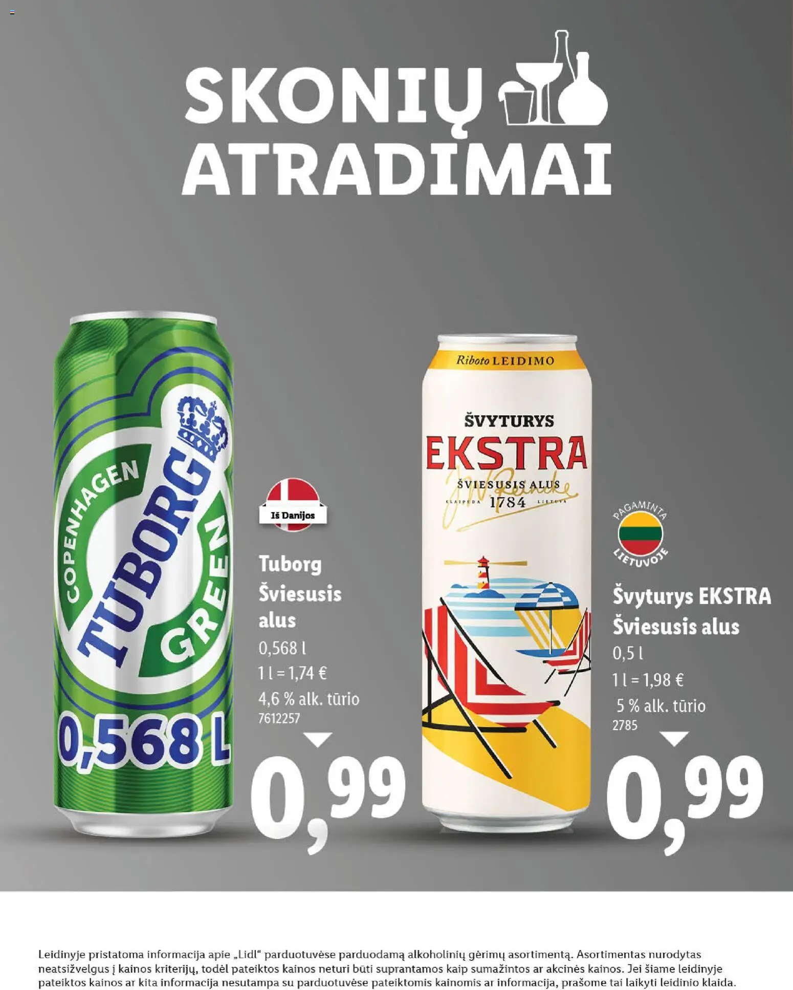LIDL akcijos nuo 19.11.2025 | Puslapis: 8 | Prekių: Alus