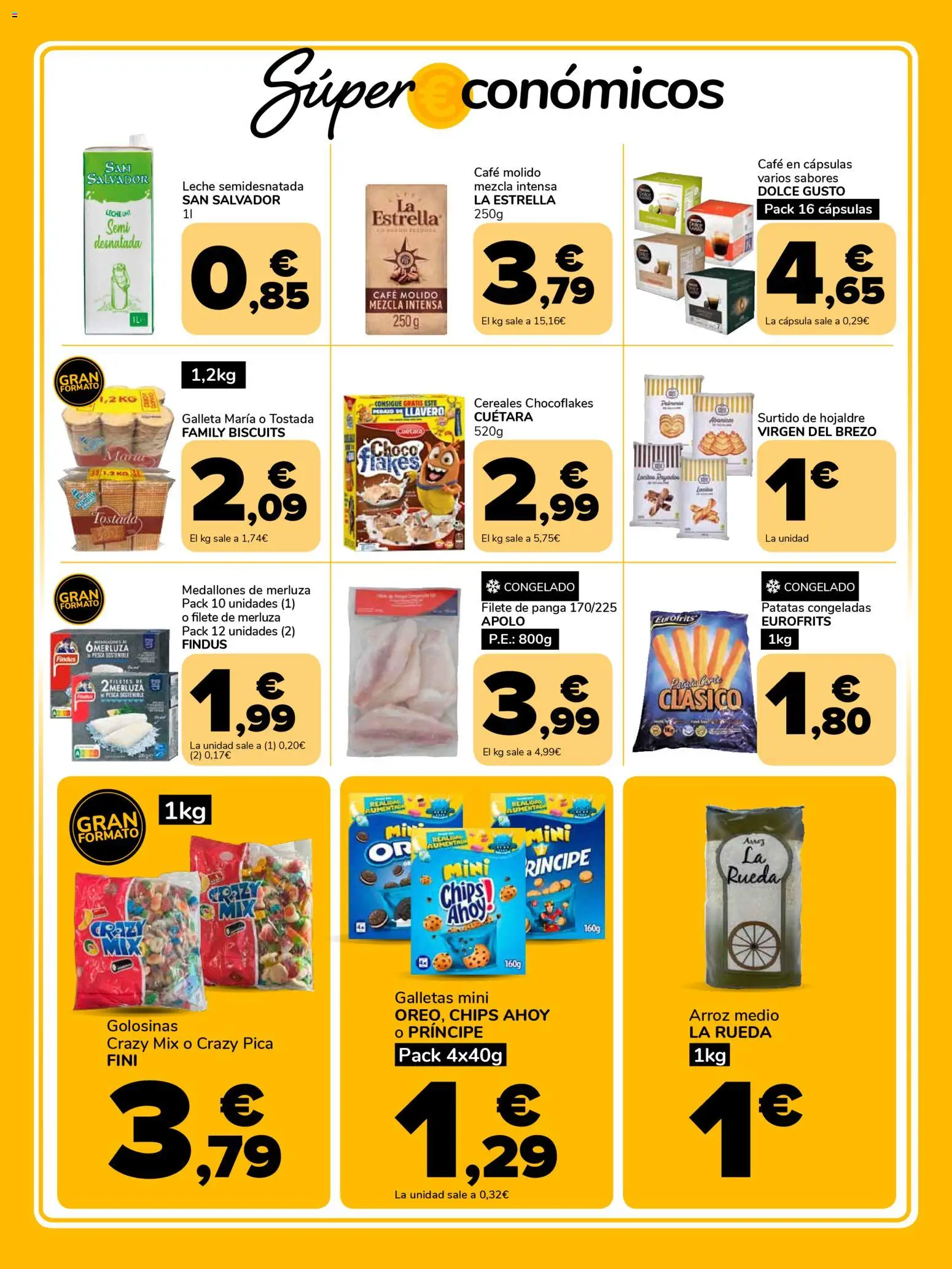 Supeco folleto │ válido desde el 22.01.2026 | Página: 5 | Productos: Leche, Café, Café molido, Cereales