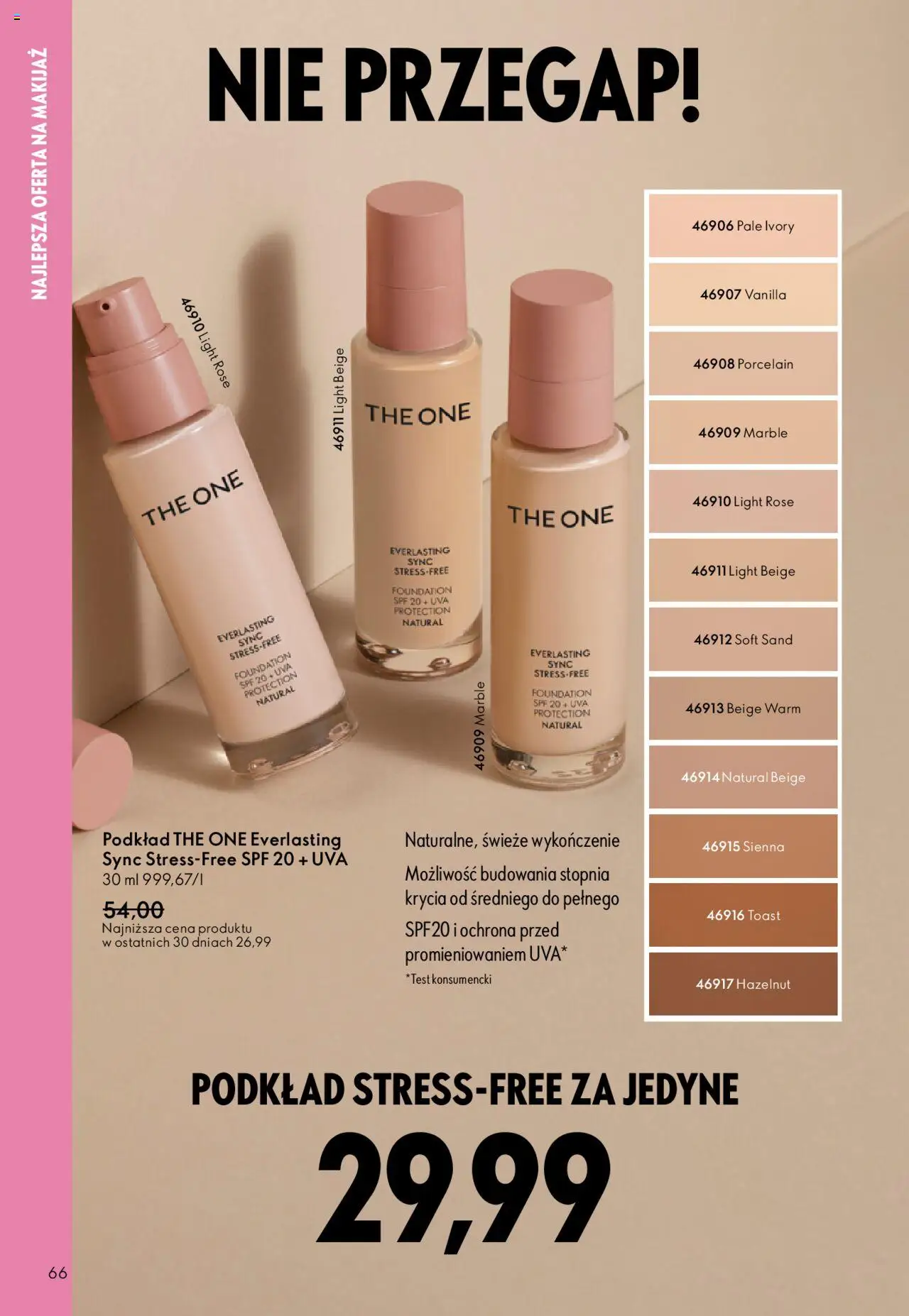Oriflame Katalog 13 2025 od 07.09.2025 | Strona: 66 | Produkty: Makijaż