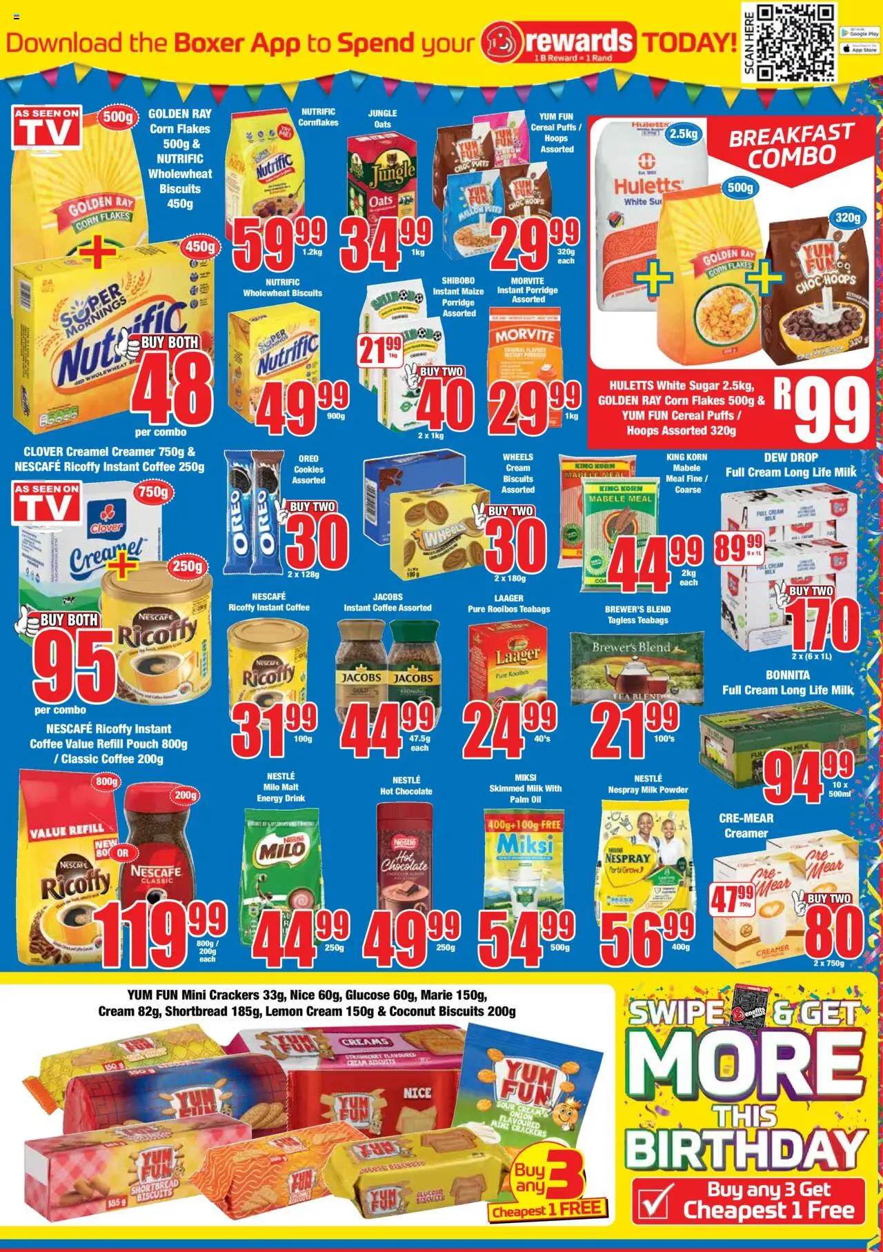 Boxer - Eastern Cape Selected Stores - Specials │ valid from 11.08.2025 | Page: 5 | Products: Corn, Hot chocolate, Lemon, Estuche organizador de viaje