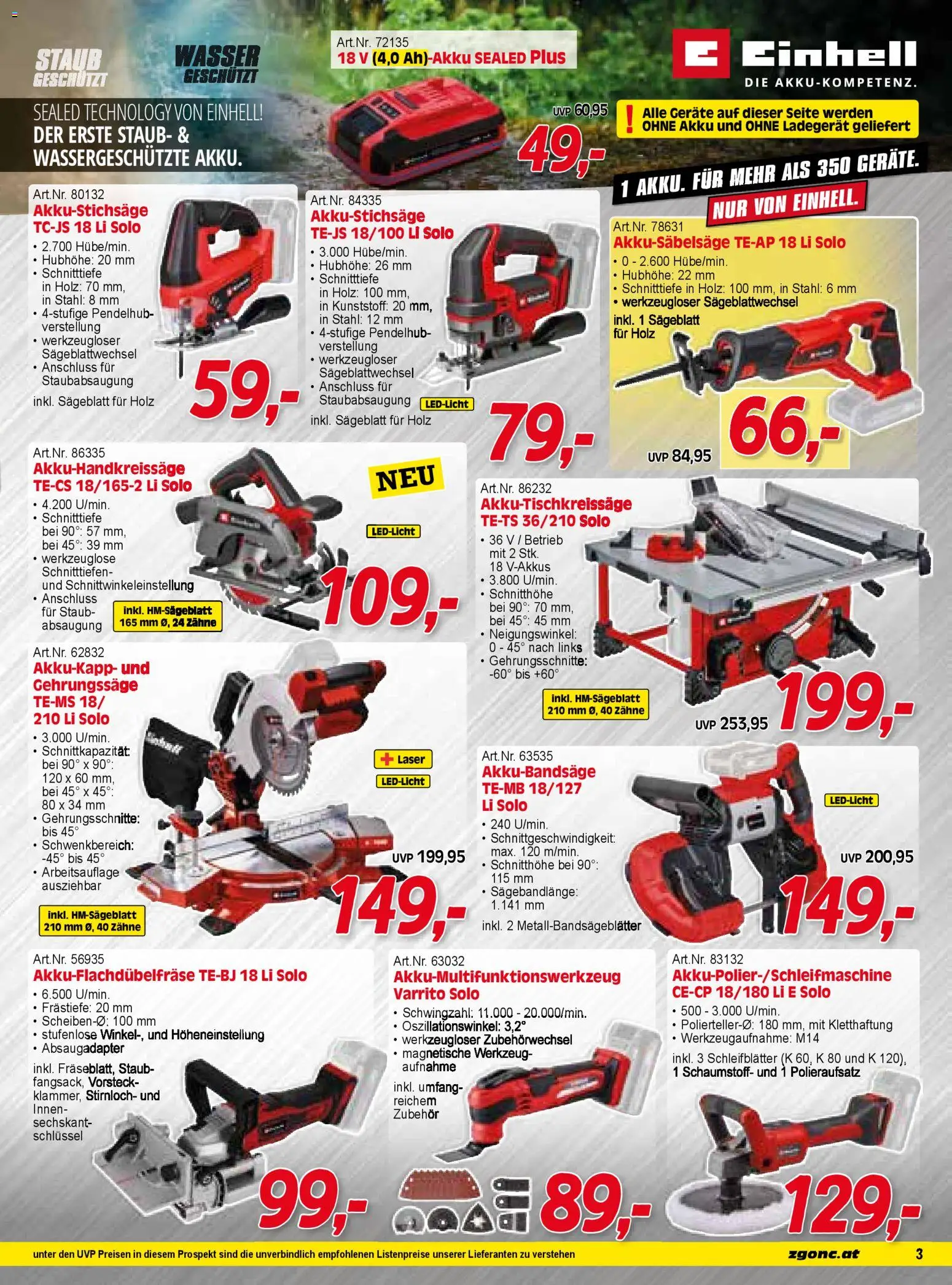 Zgonc - Flugblatt November I 2025 gültig ab 30.10.2025 | Seite: 3 | Produkte: Wasser