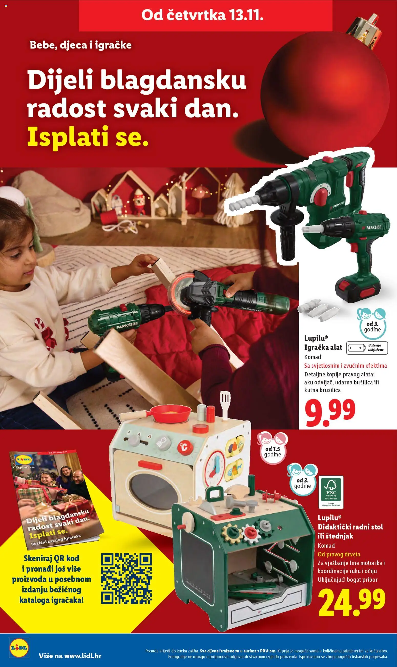 Lidl katalog | vrijedi od 10.11.2025 | Stranica: 66 | Proizvodi: Radni stol, Baterije, Bušilica, Štednjak