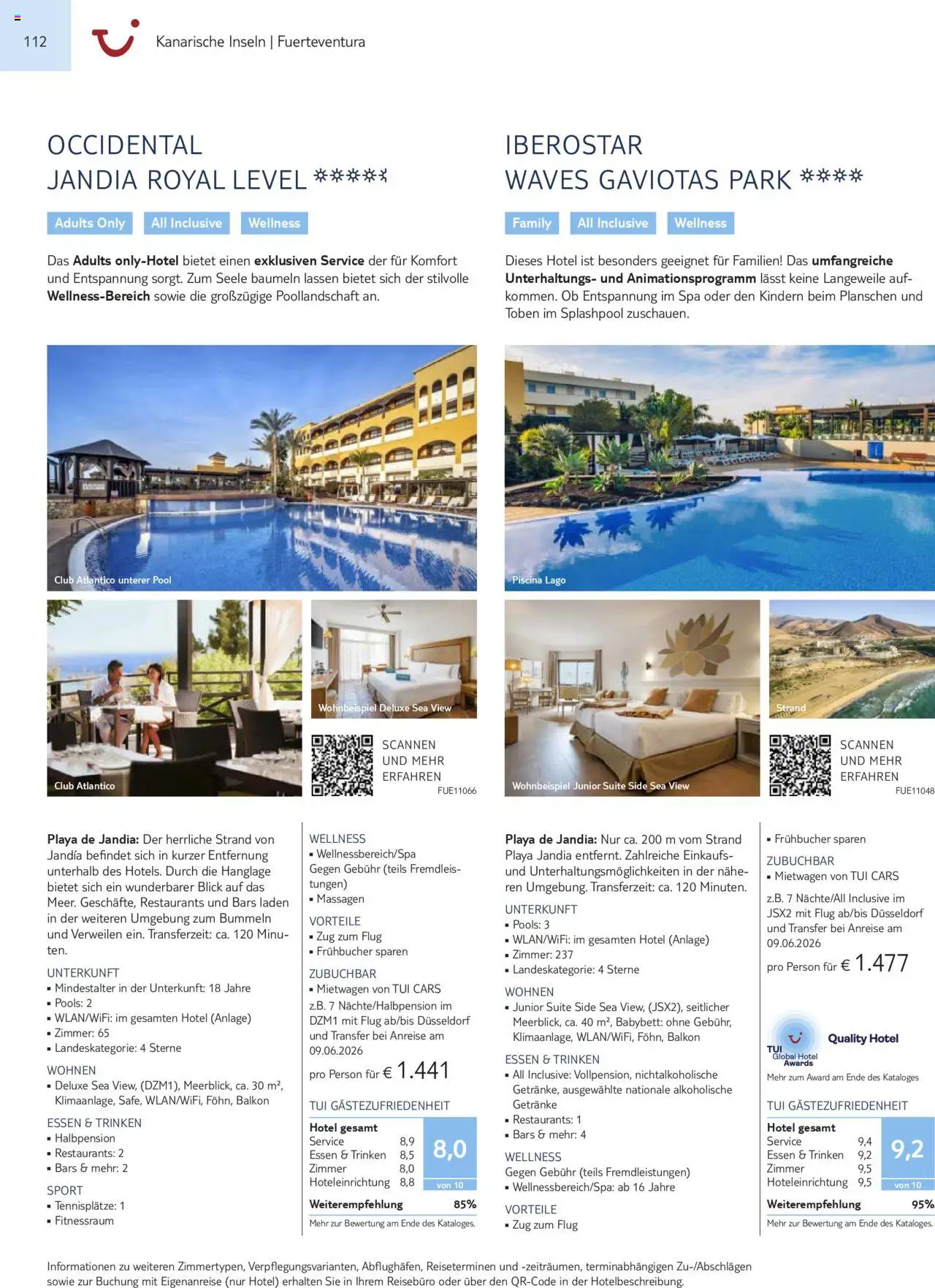 TUI Prospekt Kanaren, Kapverden & Senegal 2025/26	  – gültig ab 01.11.2025 | Seite: 112 | Produkte: Babybett
