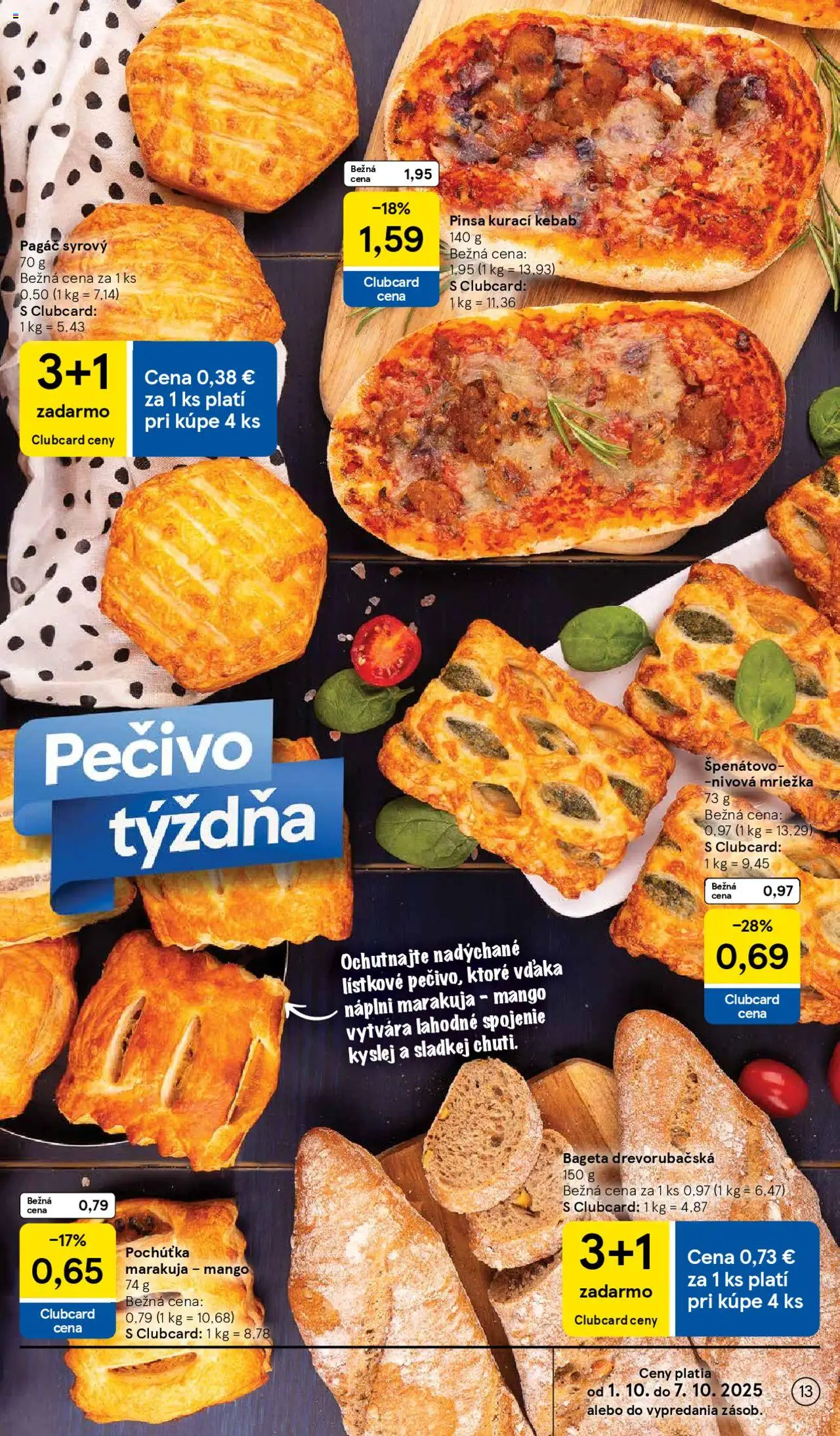 Nové Tesco akcie – leták je platný od 01.10.2025 | Strana: 13 | Produkty: Mango