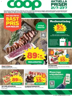 Stora Coop - erbjudanden - Förhandsvisning av reklamblad från butik Stora Coop aktuell från 21.07.2025