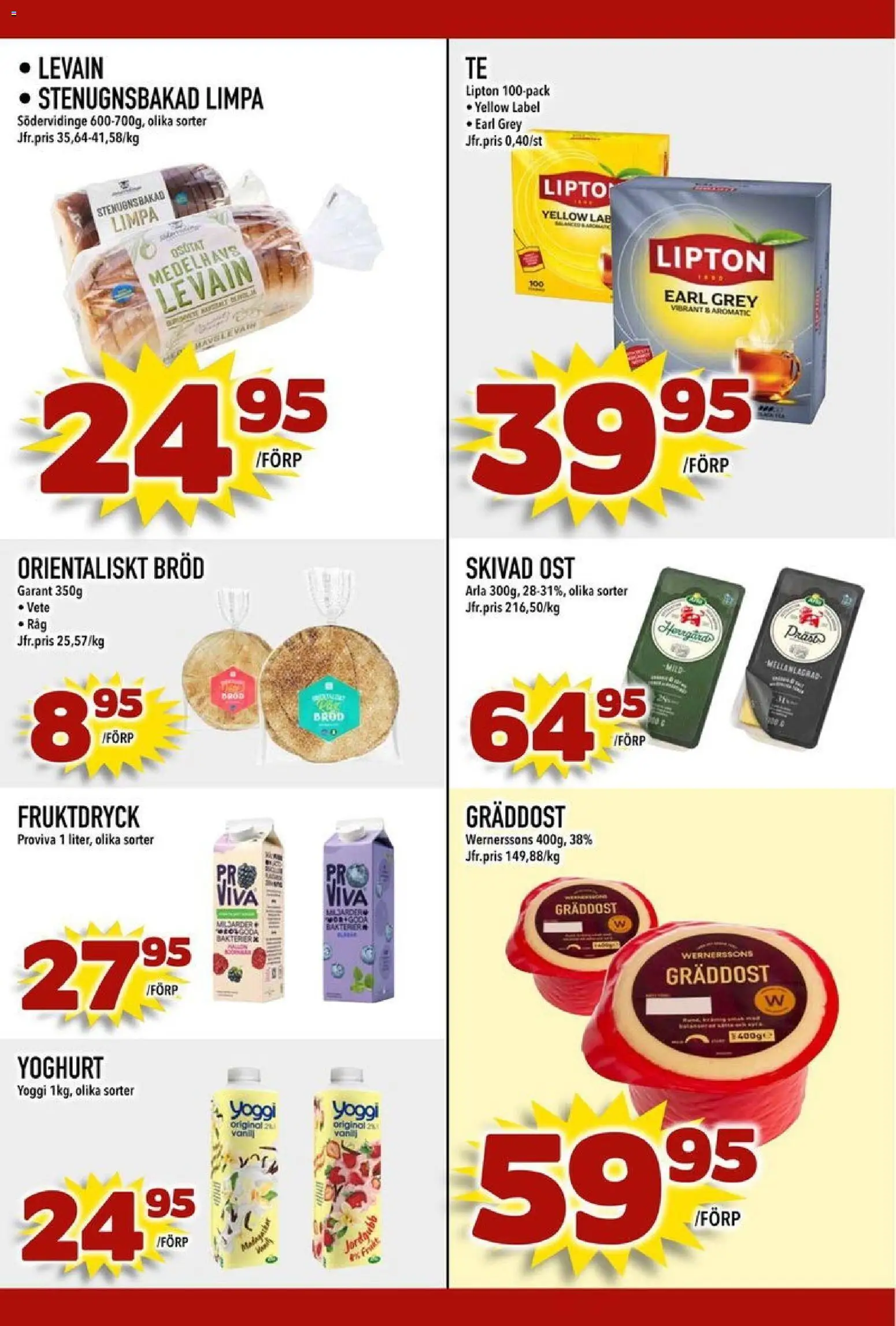 Din Mat reklamblad aktuell från 29.12.2026 | Sida: 6 | Produkter: Levain, Ost, Bröd, Yoggi