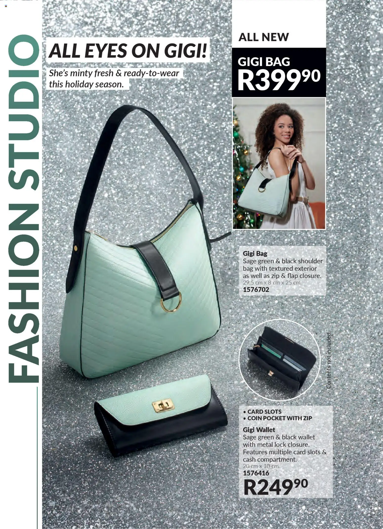 New Avon catalogue – valid from 01.12.2025 | Page: 142 | Products: Wallet, Bag, Lock