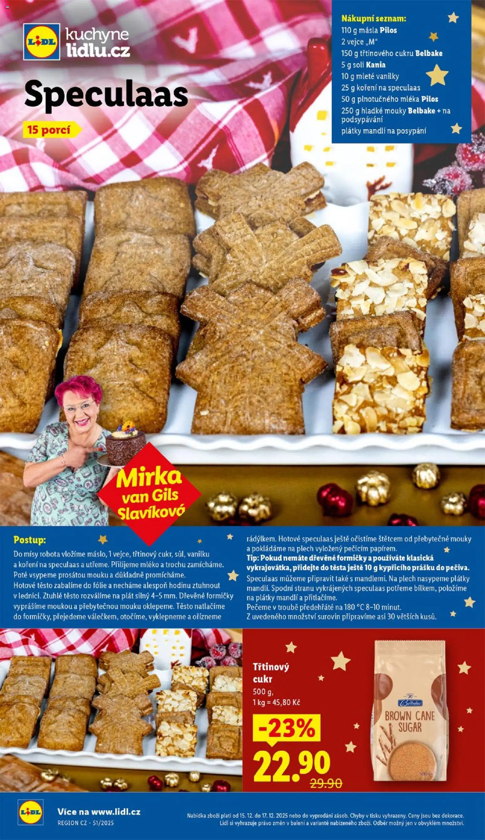 Lidl leták od 15.12.2025 | Strana: 48 | Produkty: Mléko, Vejce, Plech, Cukr