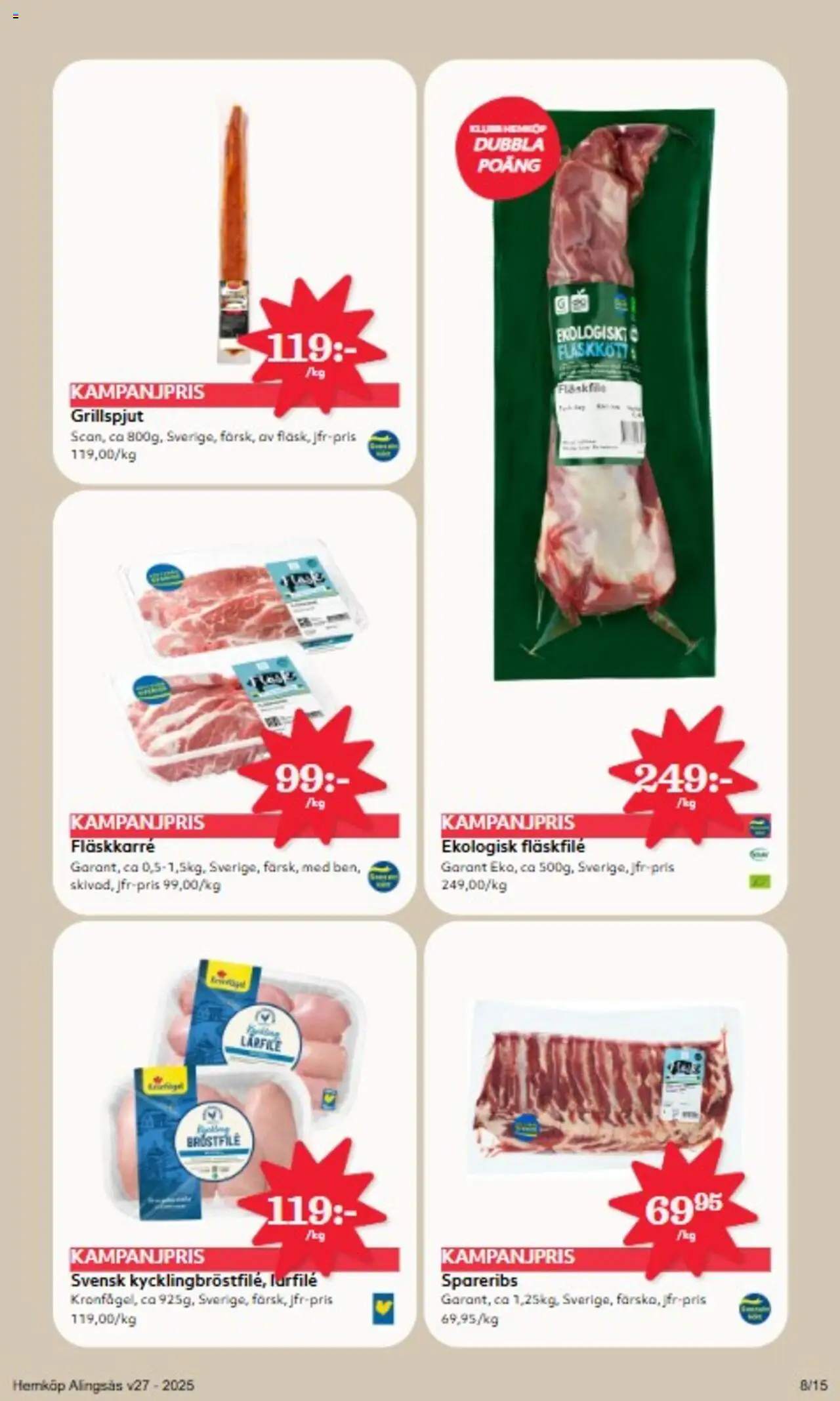 Hemköp reklamblad aktuell från 30.06.2025 | Sida: 8