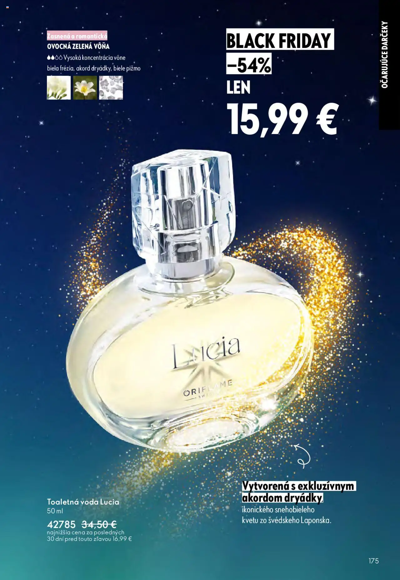 Nové Oriflame akcie – leták je platný od 12.11.2025 | Strana: 175 | Produkty: Toaletná voda, Voda