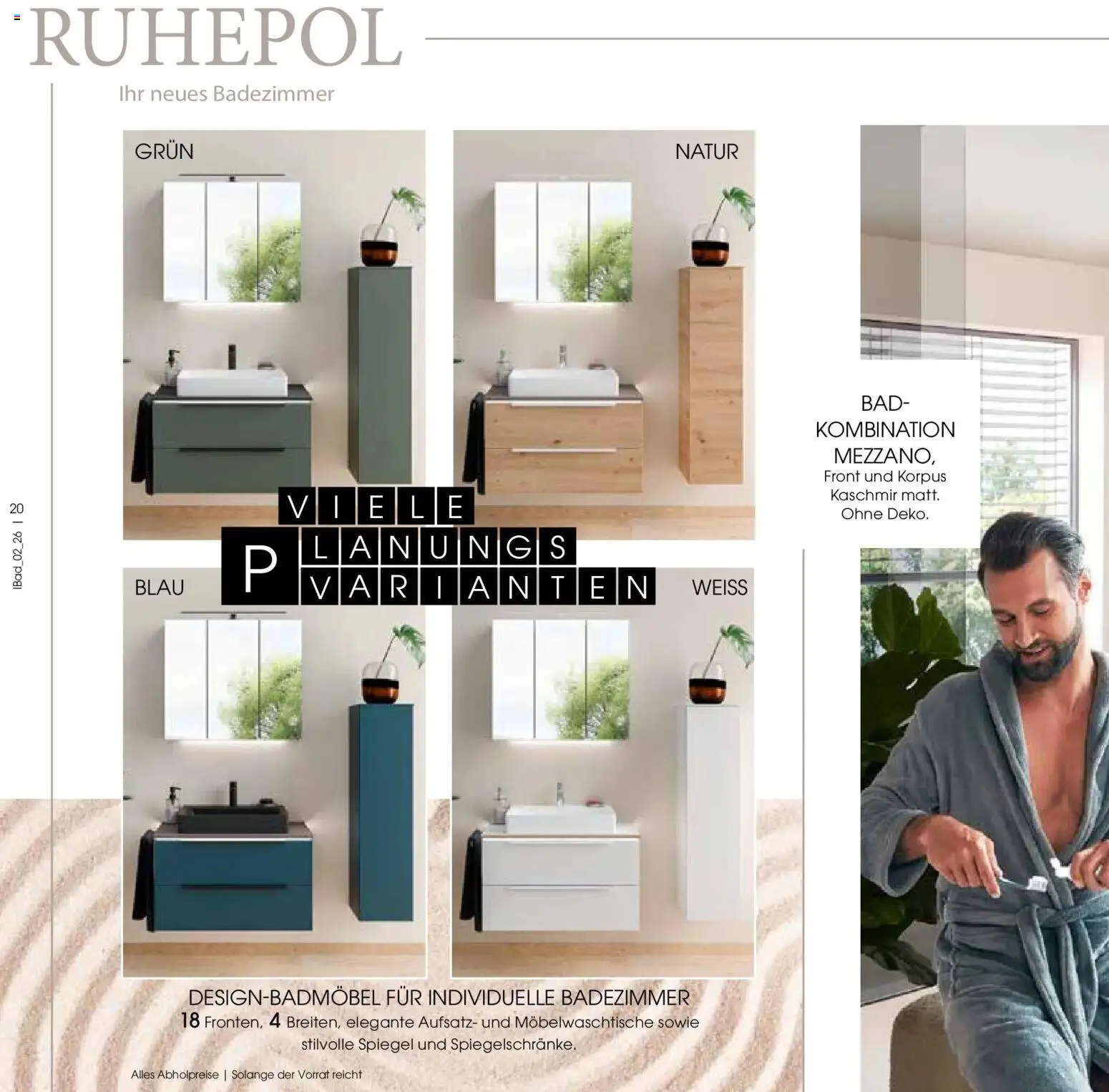 Zurbrüggen Bad Spezial – gültig ab 23.03.2026 | Seite: 20 | Produkte: Bad, Spiegel