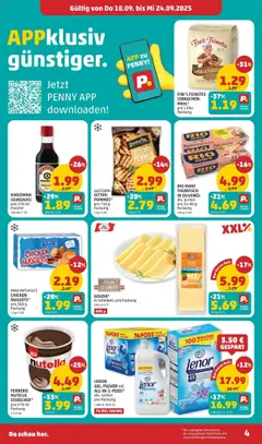 Penny Markt Flugblatt gültig ab 18.09.2025 | Seite: 4