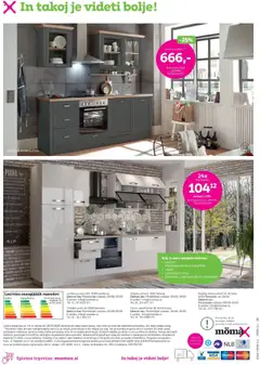 Mömax katalog do -60% + -22% DDV na izbrane kuhinje po meri │ velja od 18.08.2025 | Stran: 8