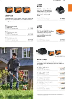Aveve Gids tuinmachines - Voorbeeld van een folder van Aveve, geldig van 01.03.2026 | Pagina: 27 | Producten: Behuizing, Kan